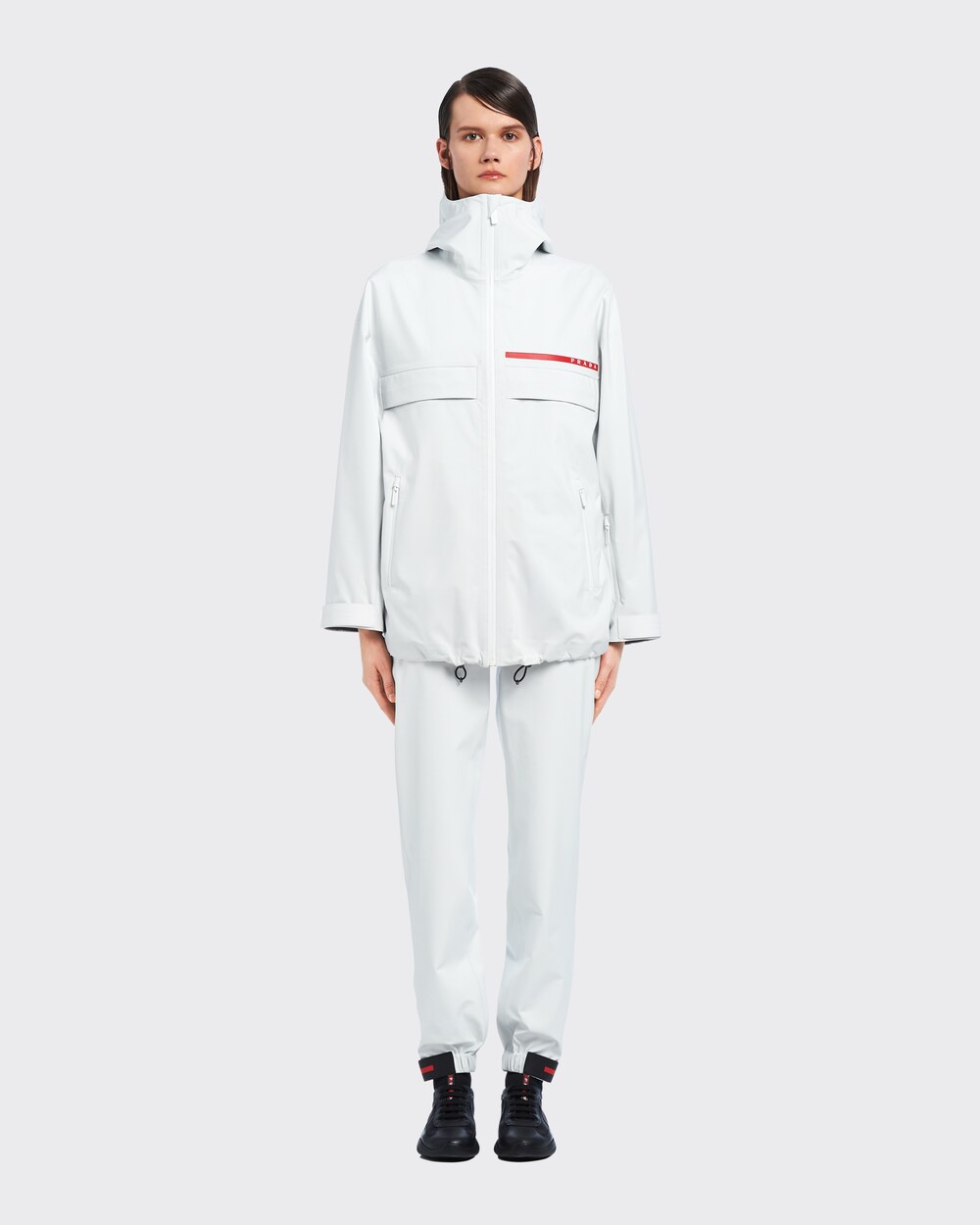 Chalk White GORE-TEX PRO jacket | Prada