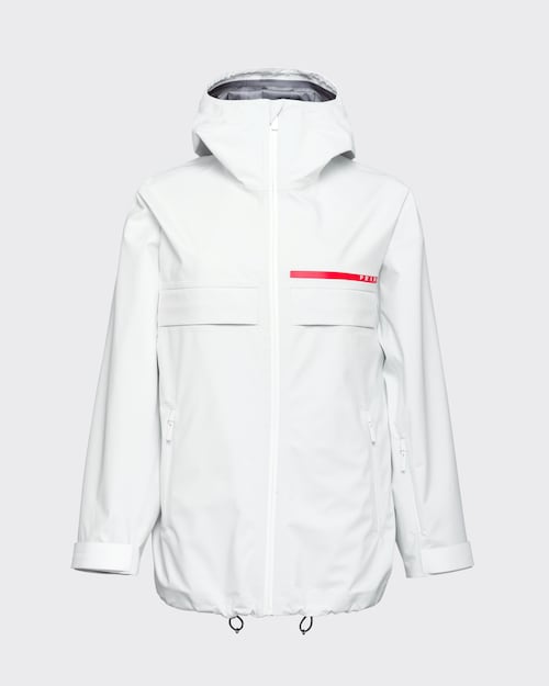 Chalk White GORE-TEX PRO jacket | Prada