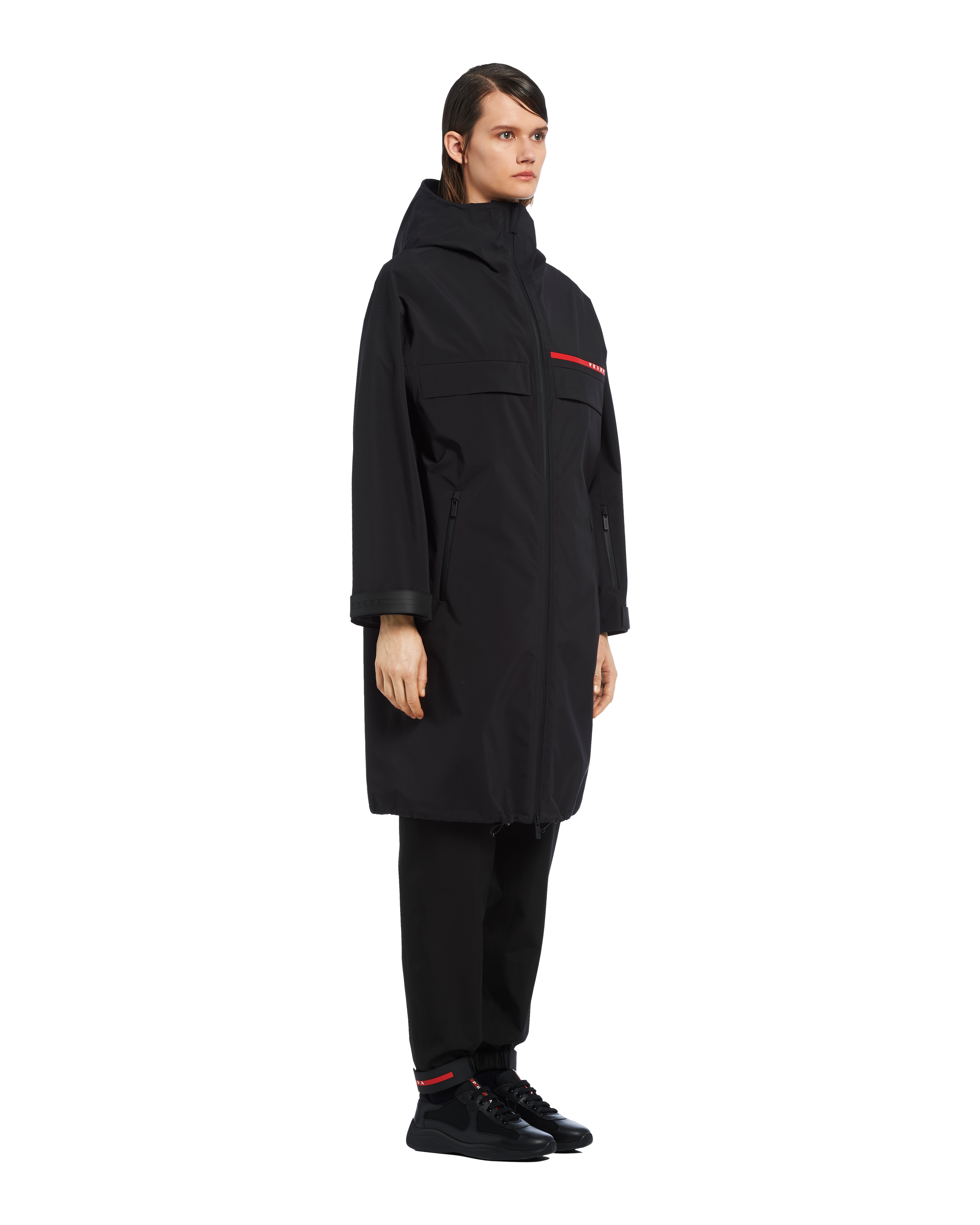 Black Gore-tex Pro Raincoat | PRADA