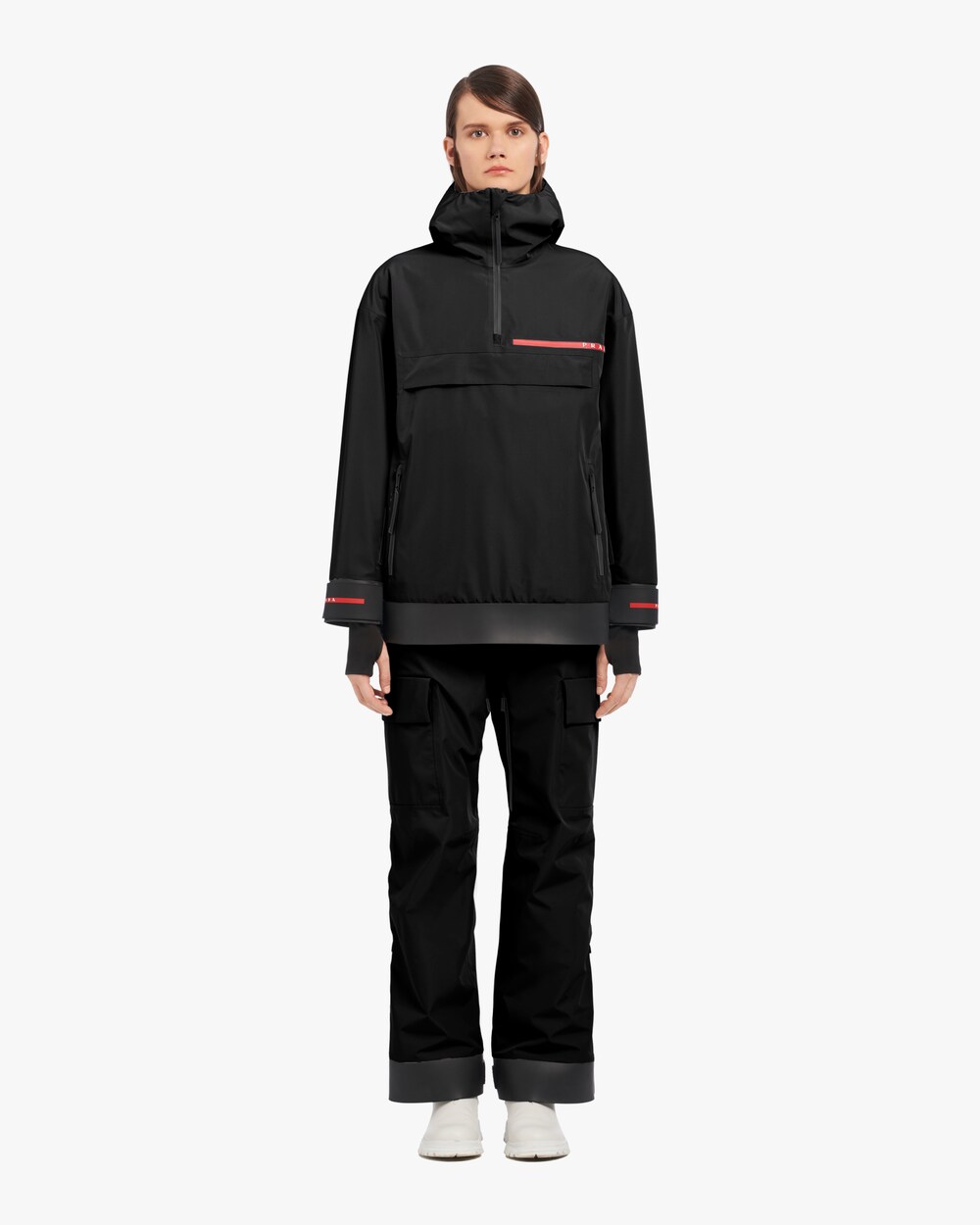 prada hooded jacket