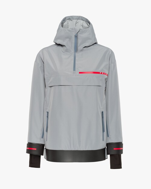 grey prada jacket