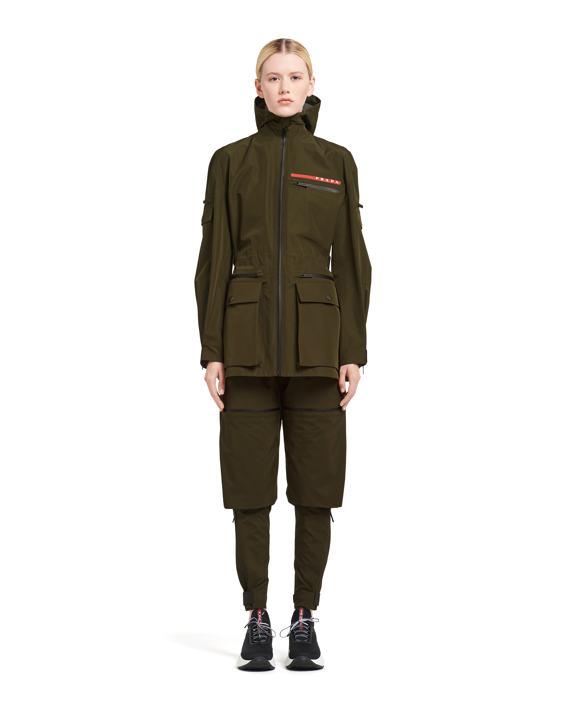 Military Green GORE-TEX PRO jacket | Prada