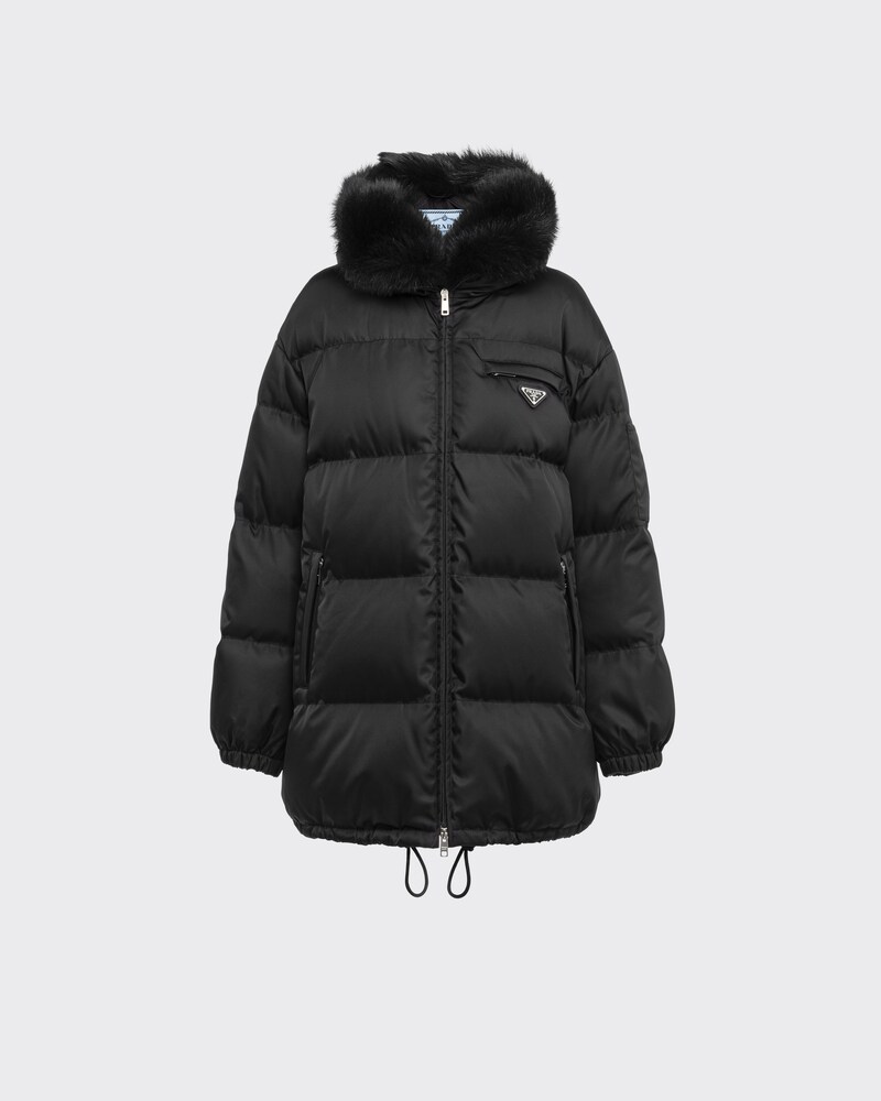 prada feather jacket