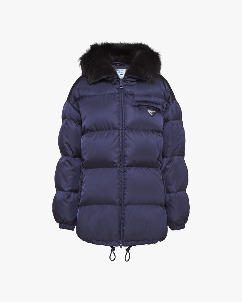 prada gabardine down jacket