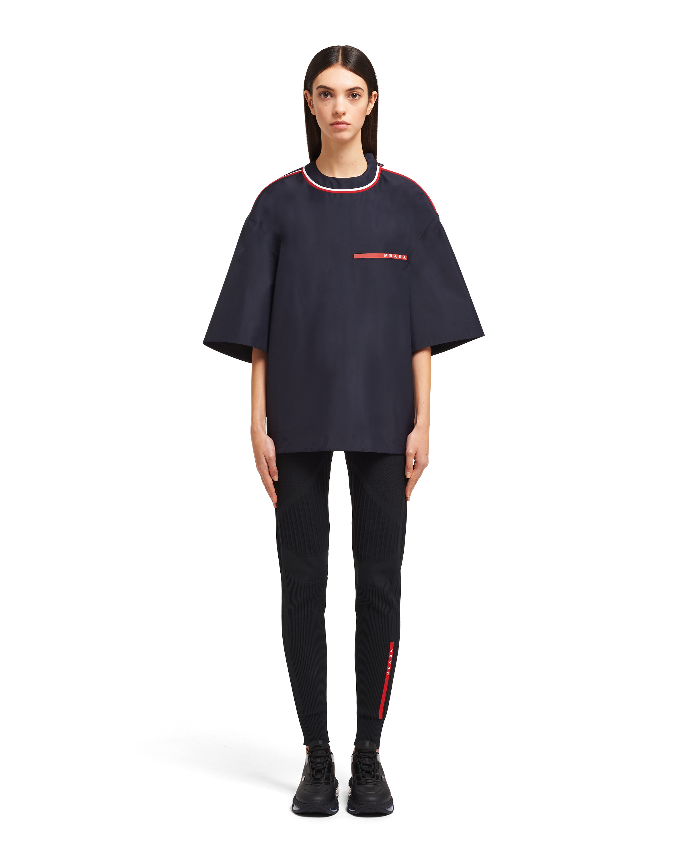 Prada Kurzärmliges Top aus Extreme\u002DTex 2