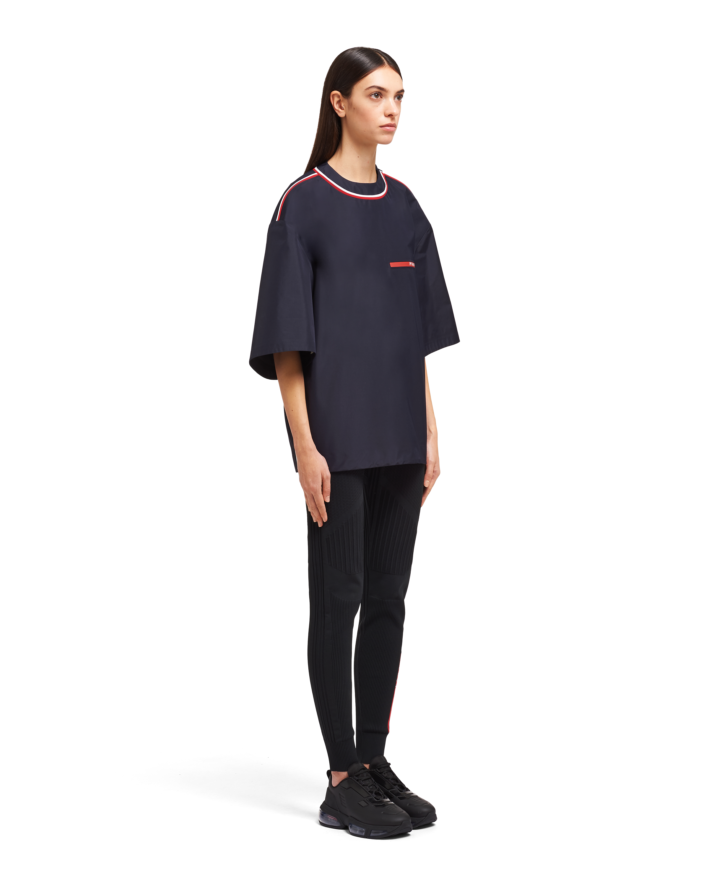 Prada Kurzärmliges Top aus Extreme\u002DTex 3