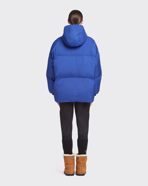 Oversized technical Re-Nylon down jacket Oversized technical Re-Nylon down jacket