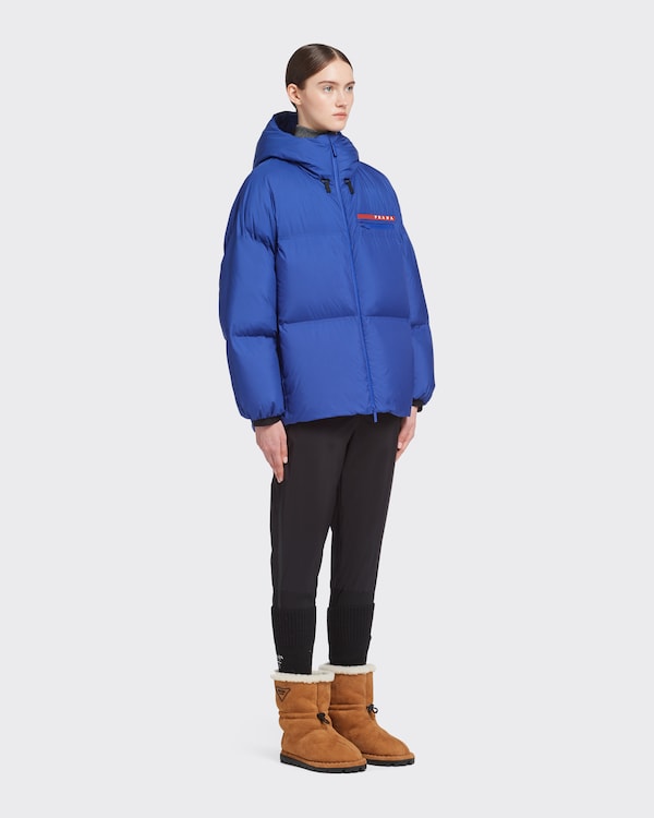 Oversized technical Re-Nylon down jacket Oversized technical Re-Nylon down jacket