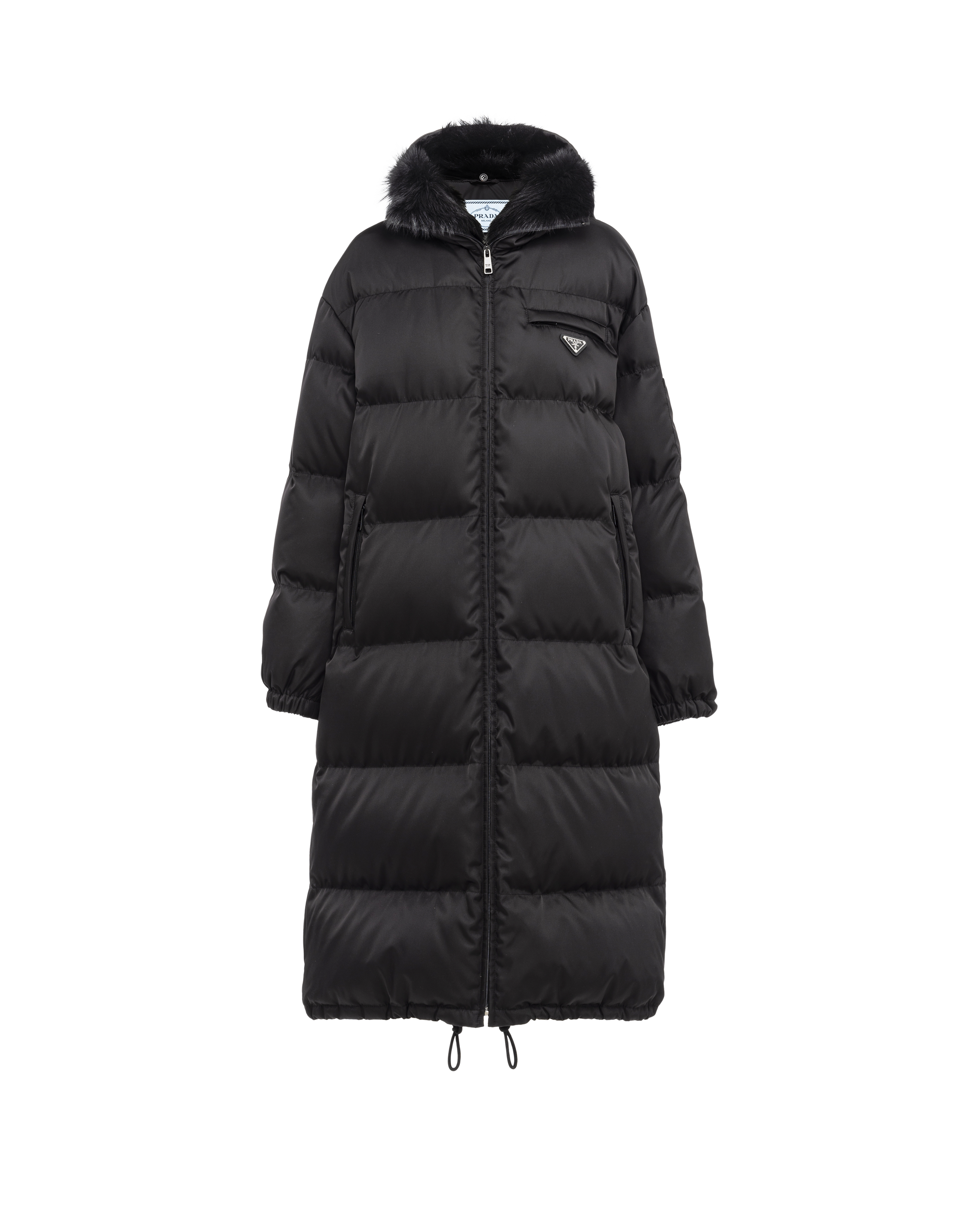 Re-Nylon gabardine puffer coat | Prada