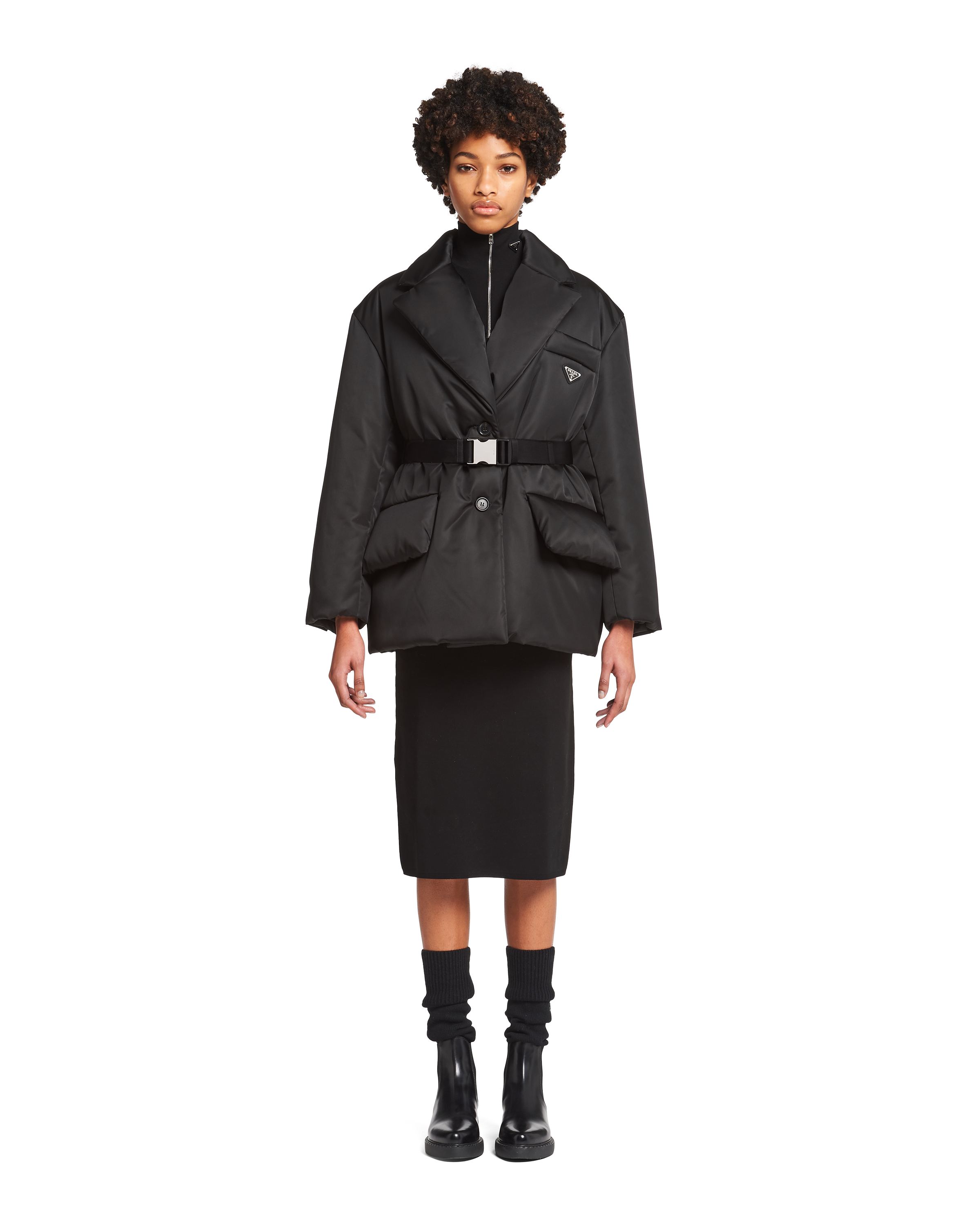 Re-Nylon down jacket