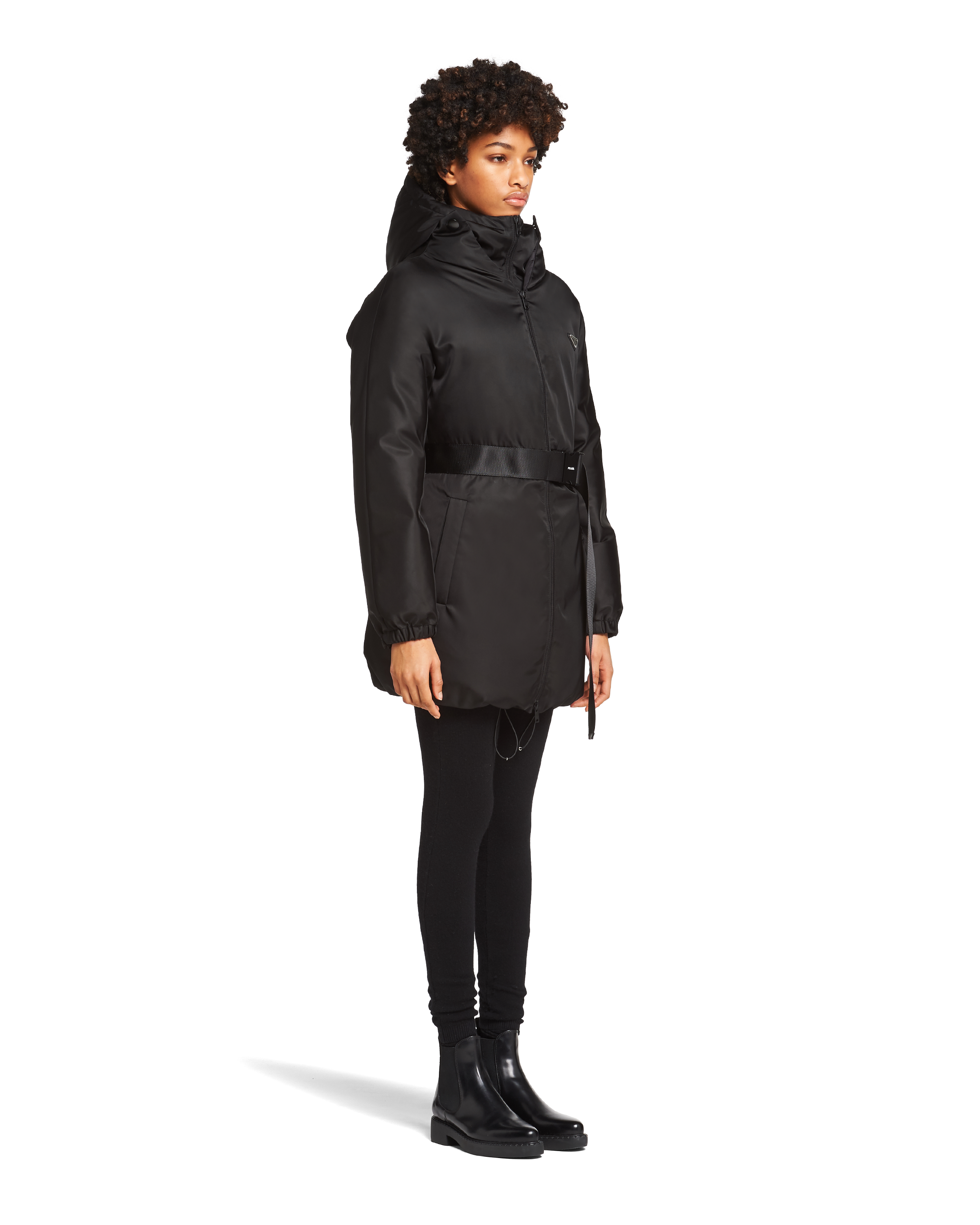 Prada Manteau matelassé en gabardine Re\u002DNylon 3