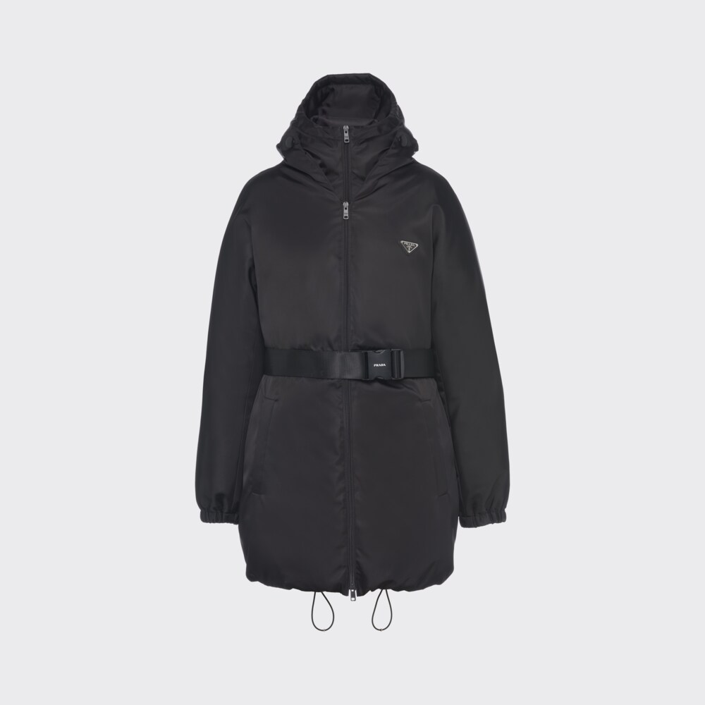 Prada Manteau matelassé en gabardine Re-Nylon 1
