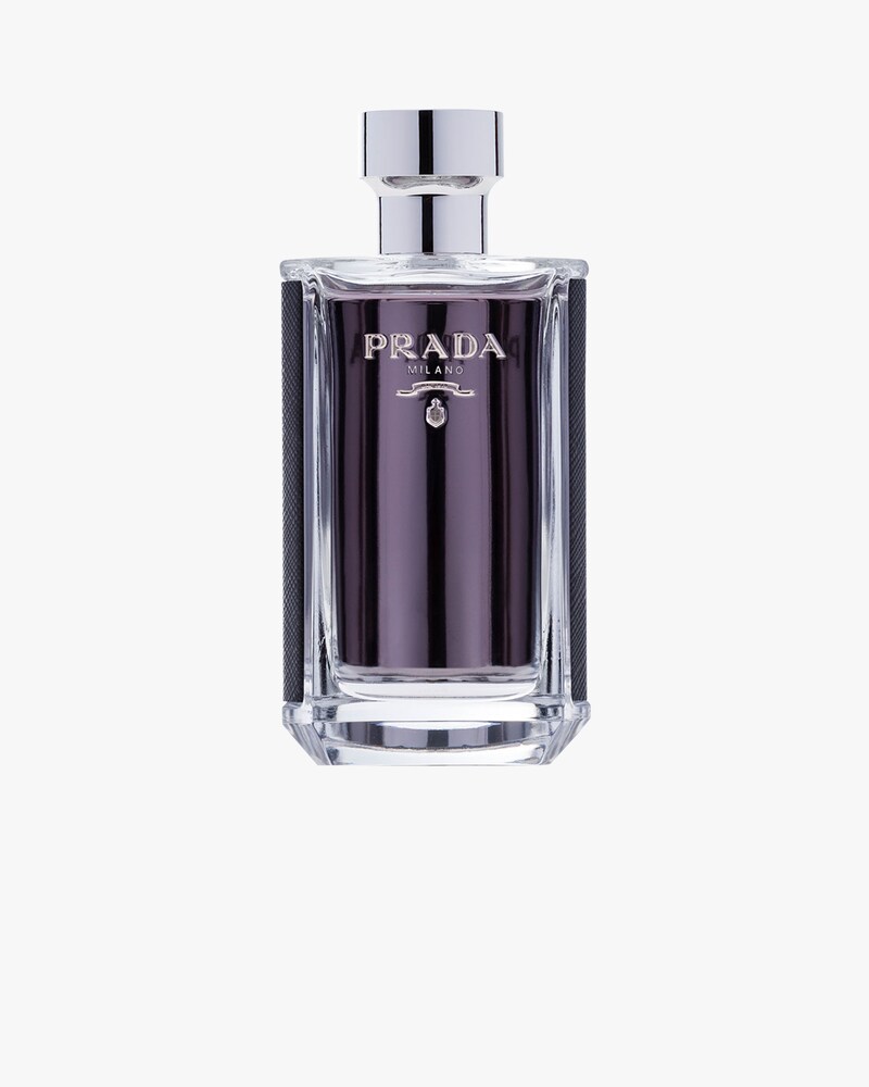 prada red and silver cologne