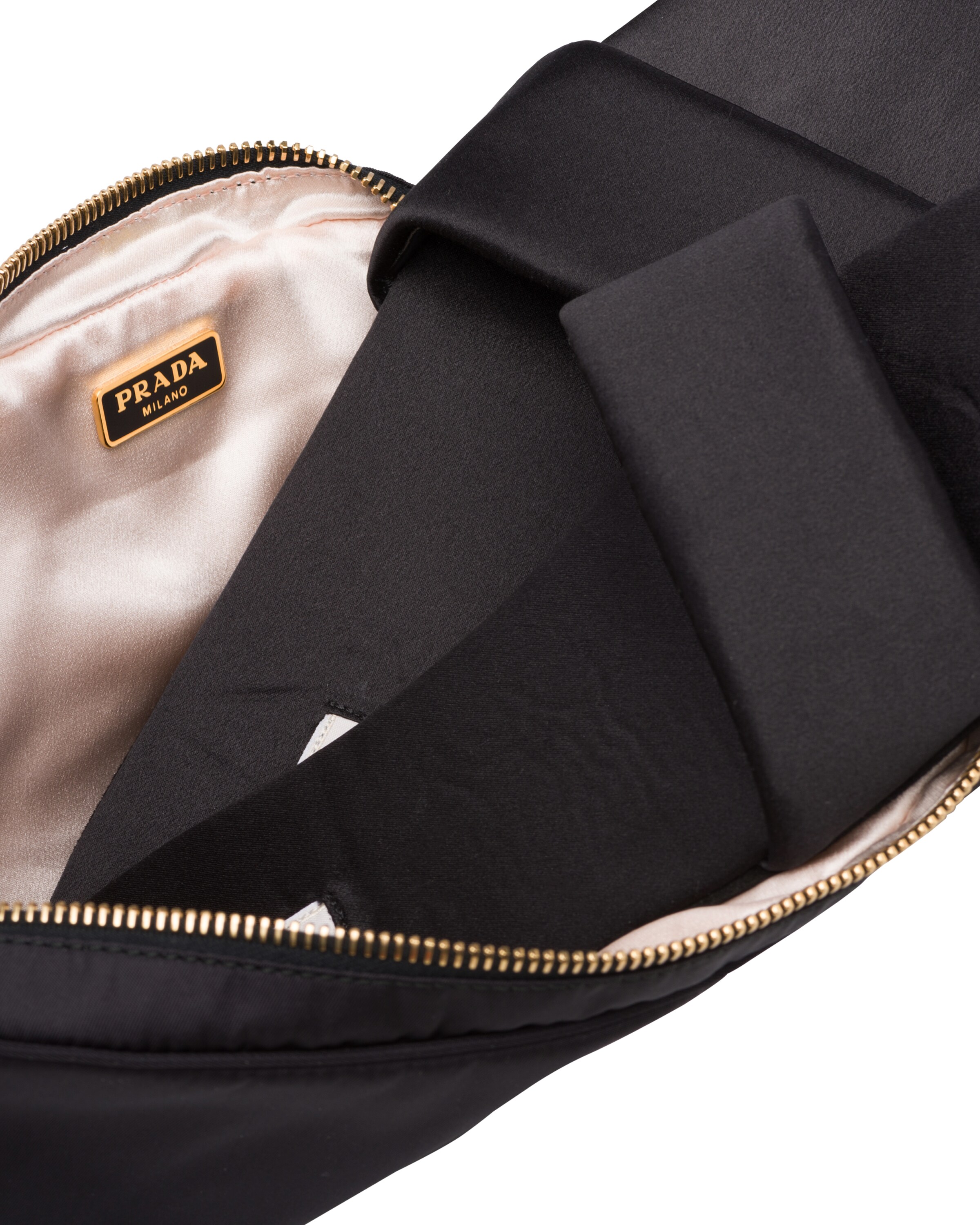 Black Slipper Travel Pouch Prada