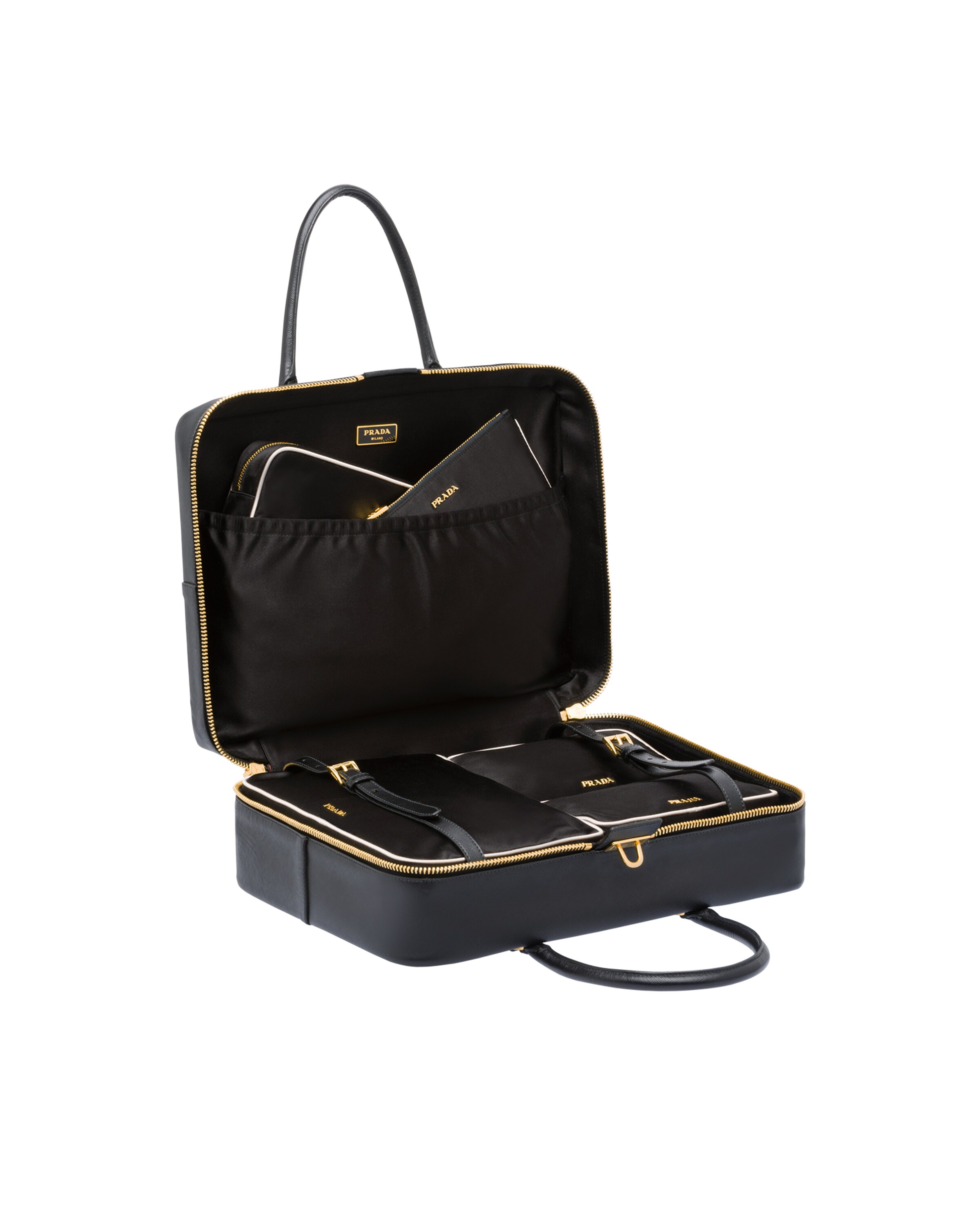 Leather Suitcase Prada