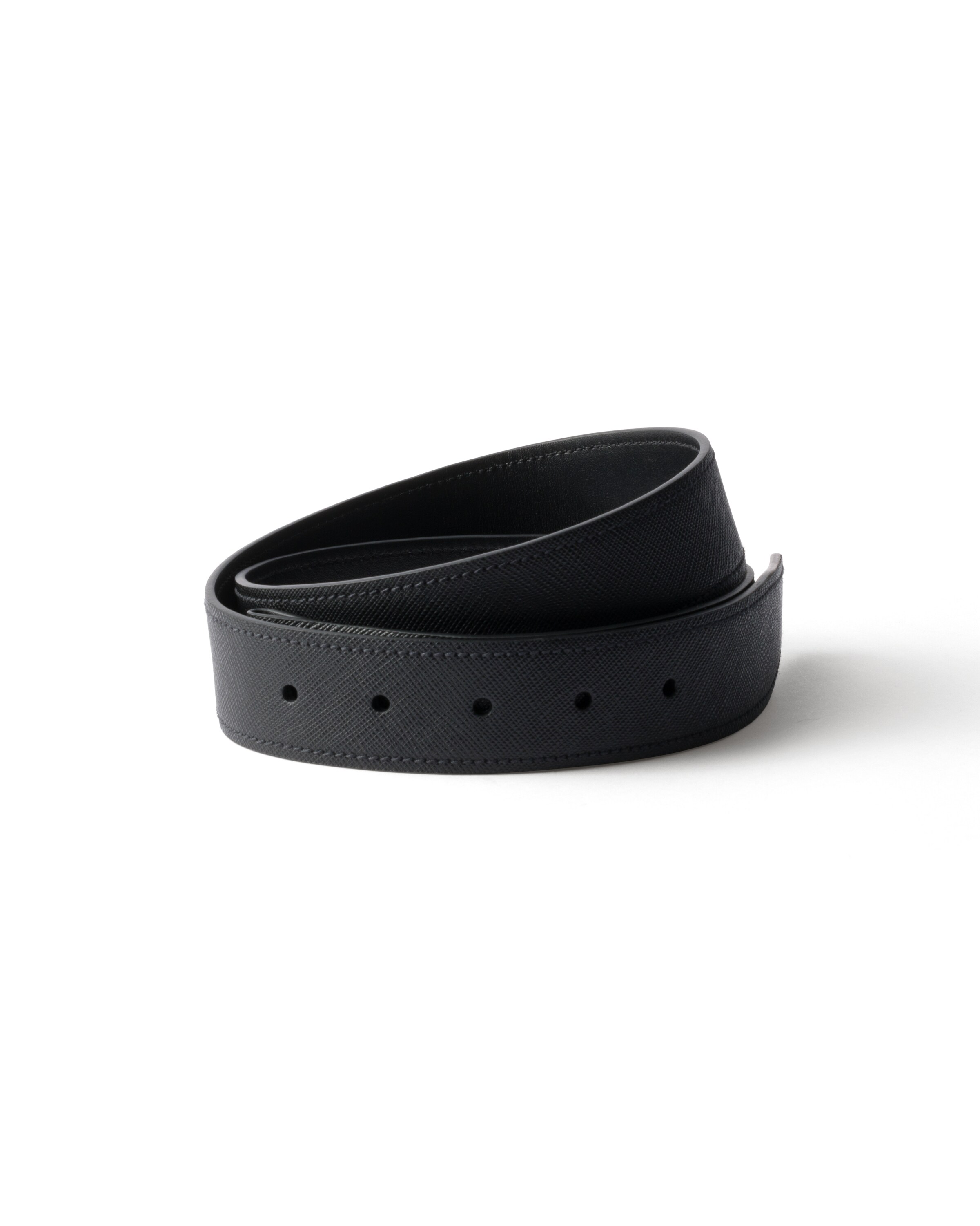 Prada Saffiano Leather Belt Strap