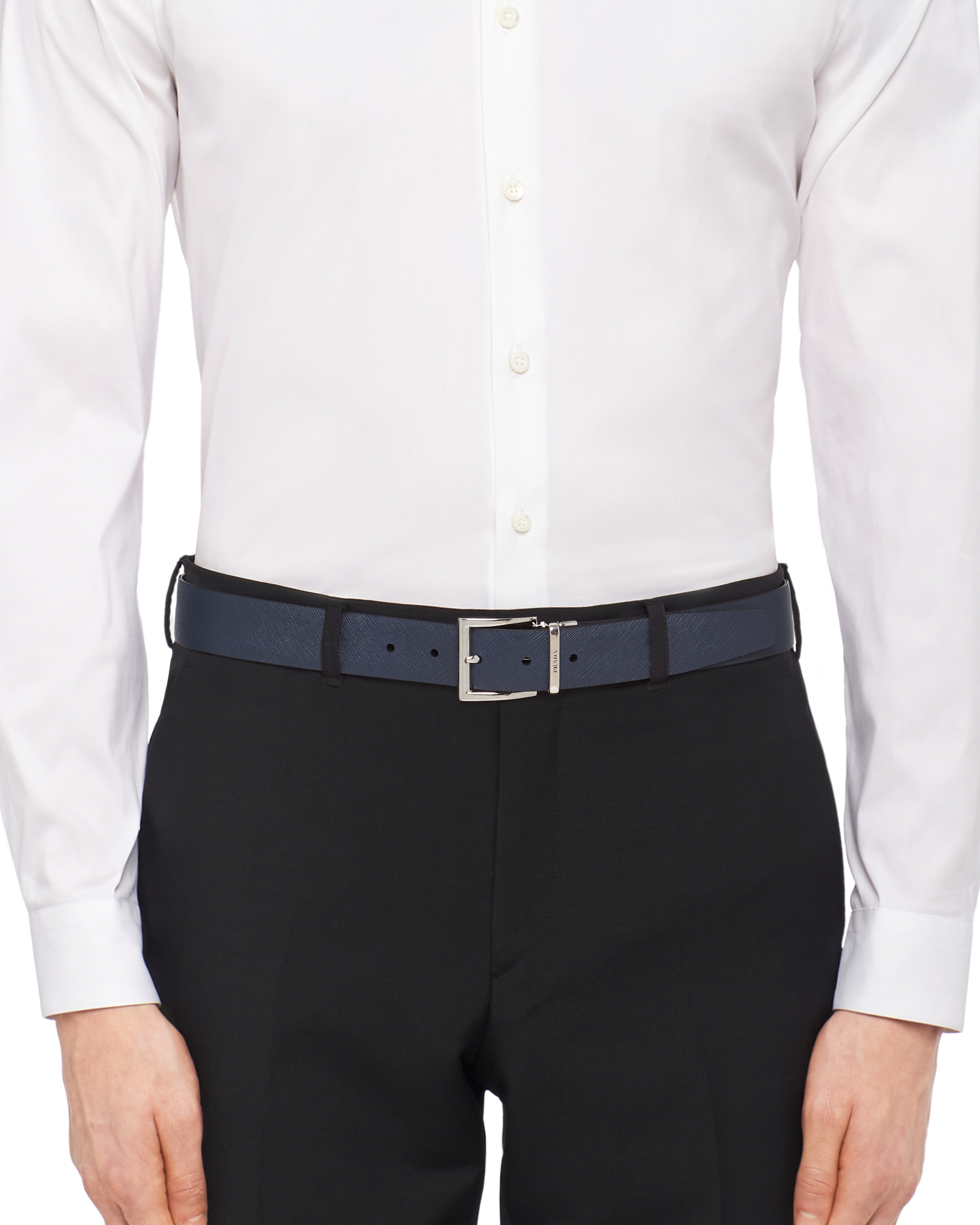 Black prada clearance belt