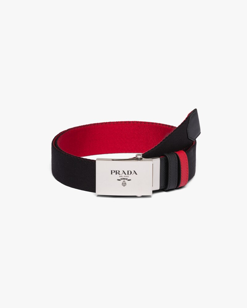 prada fabric belt