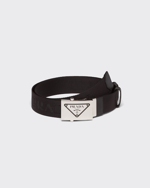 Prada Gürtel aus gewebtem Nylon 1