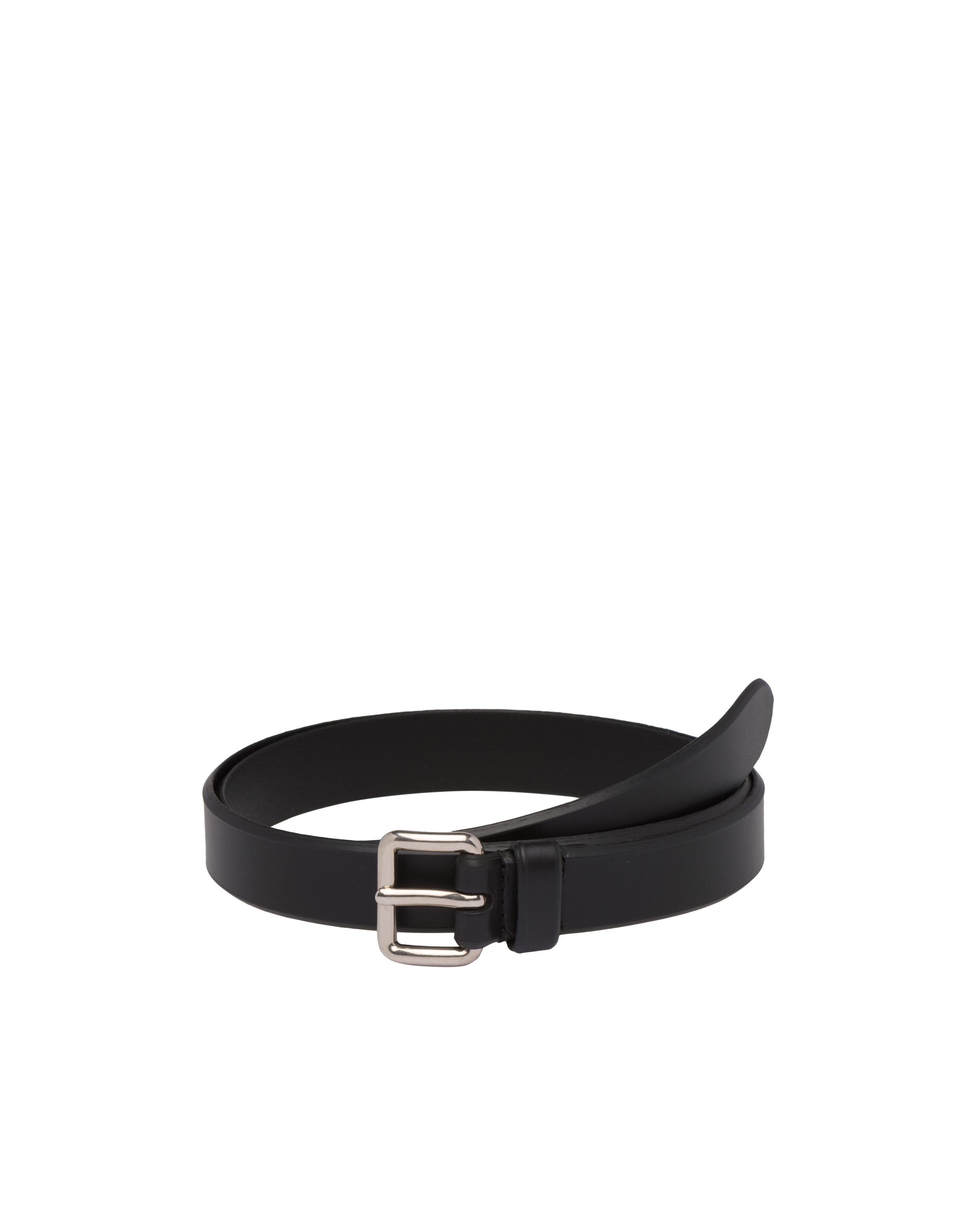 prada leather belt