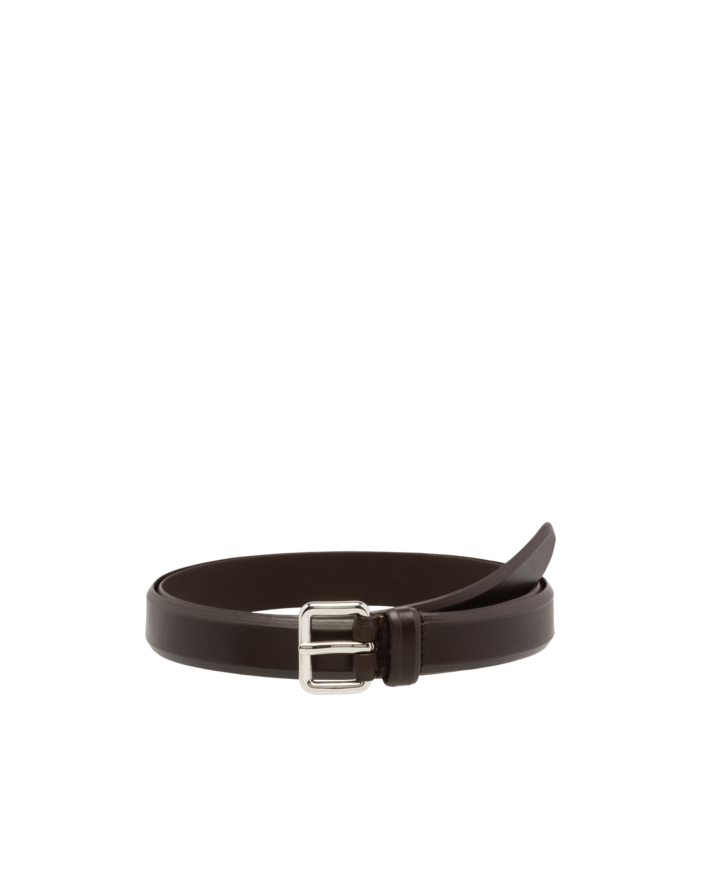 prada leather belt