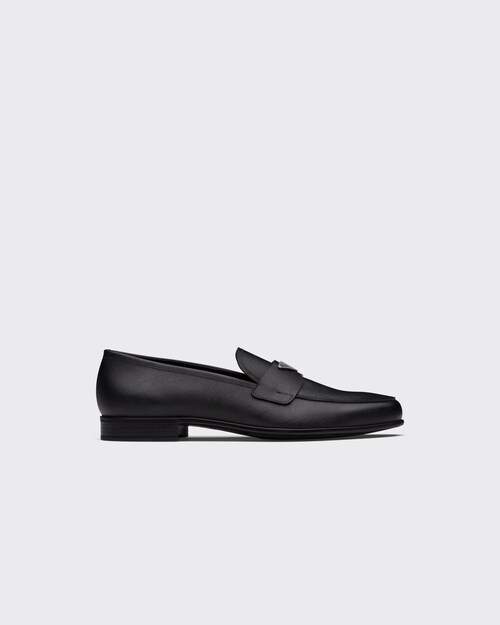 Prada Mocassins en cuir saffiano 2