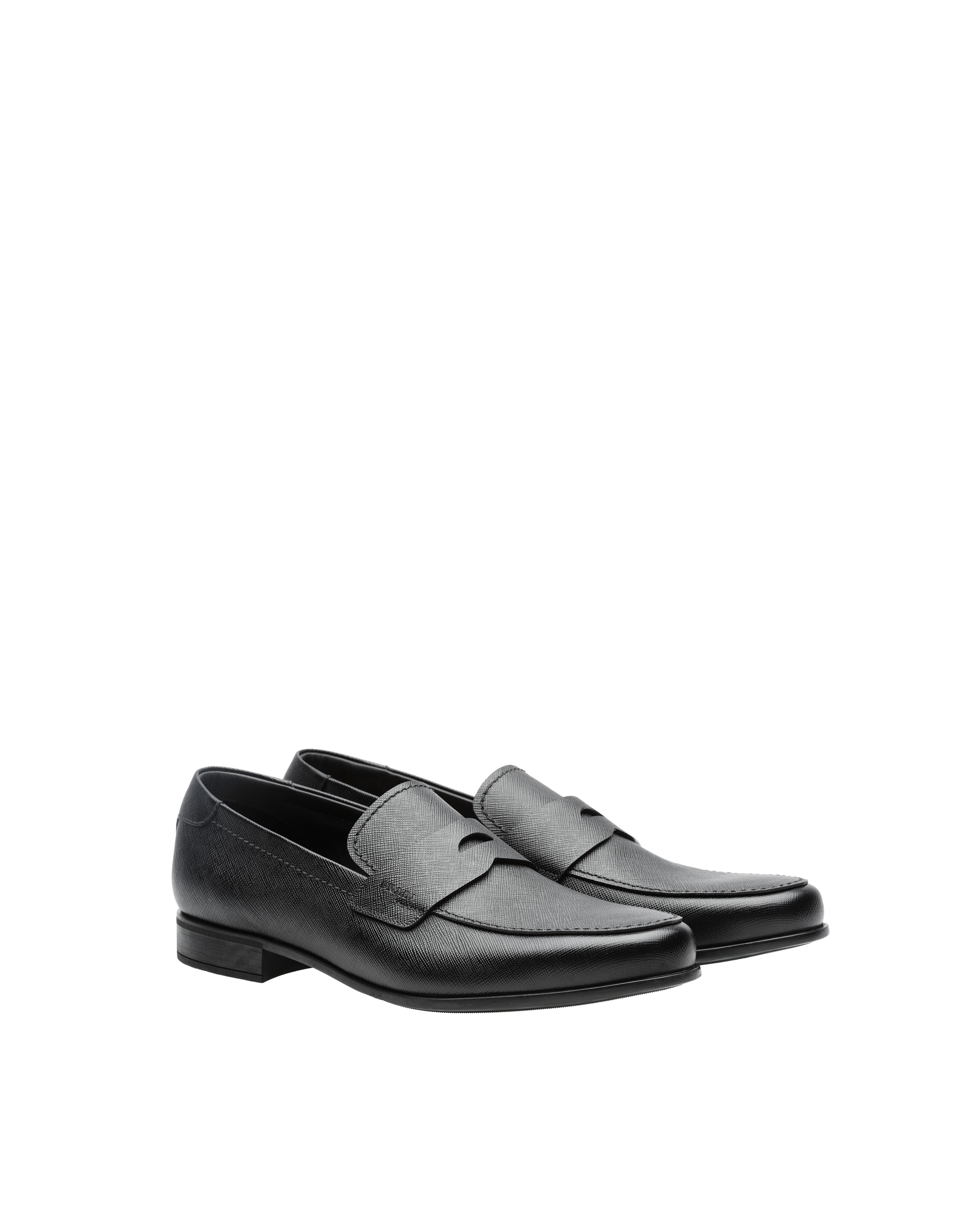 Prada loafers women white clearance