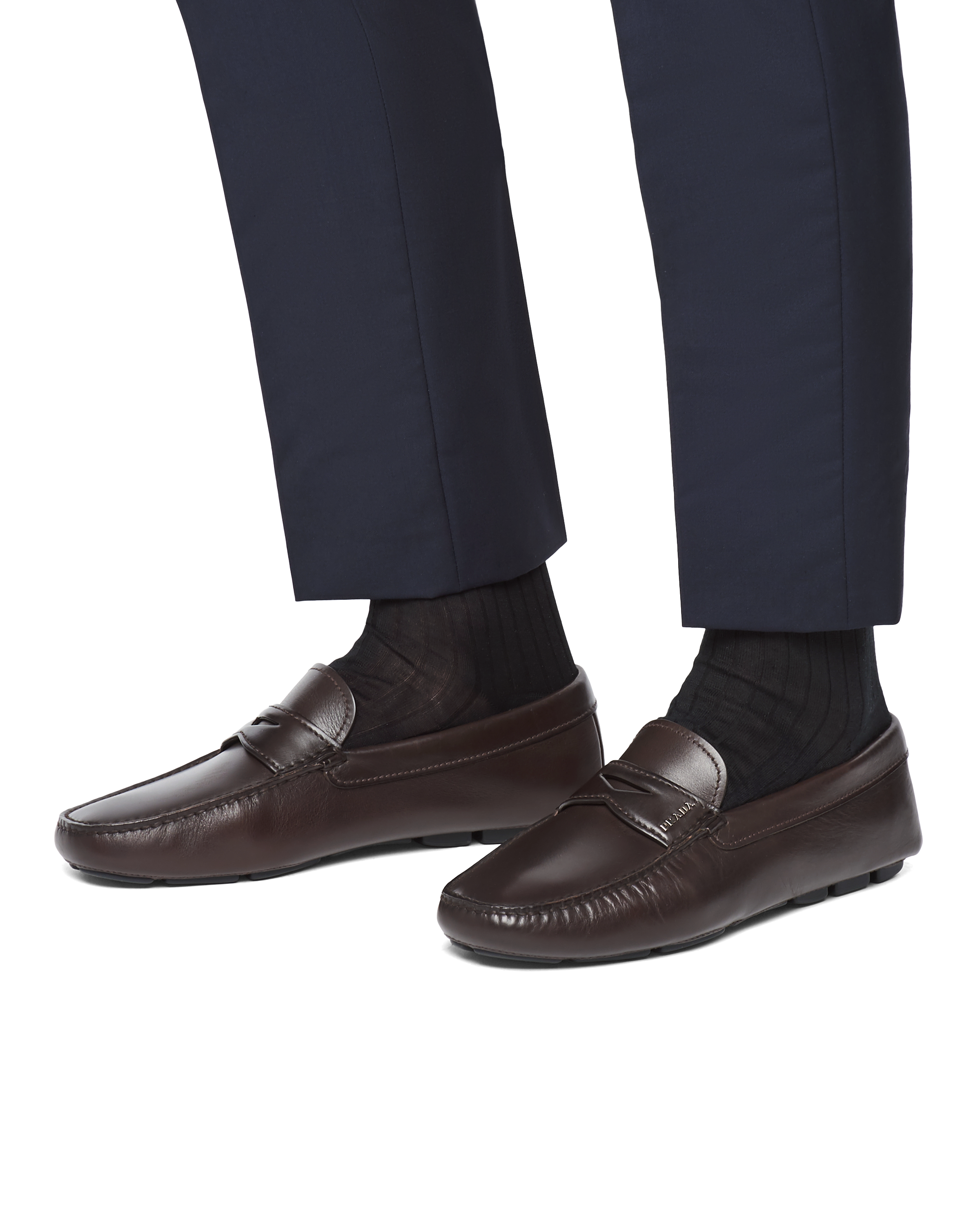 prada brown shoes