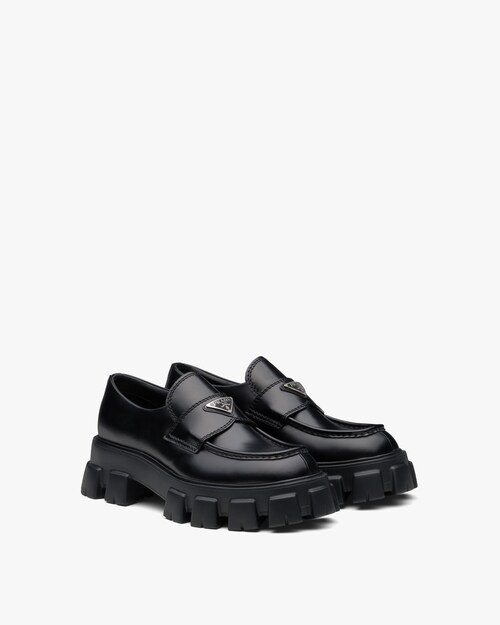 prada mens penny loafers
