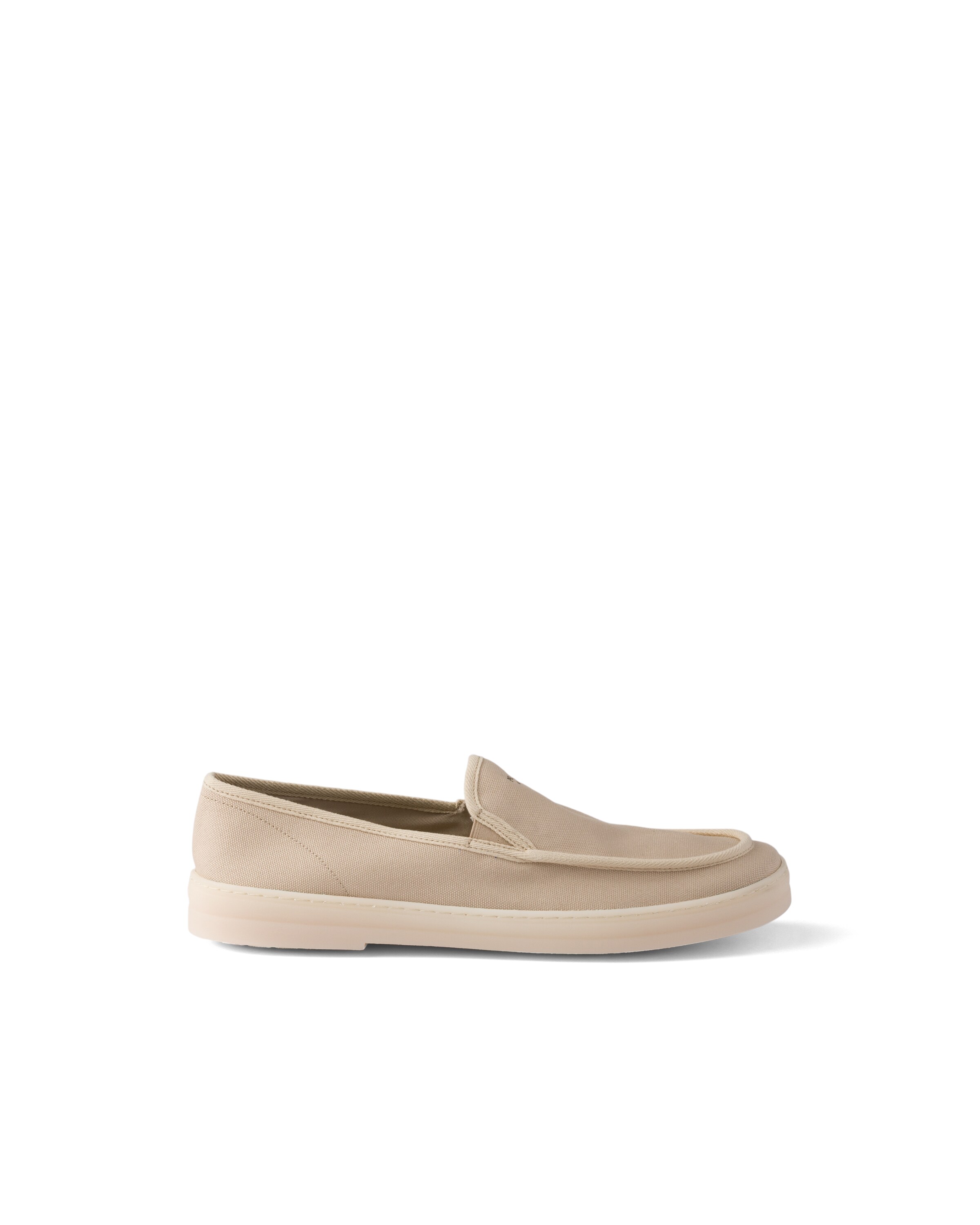 Prada Logo-printed Loafers In Multi
