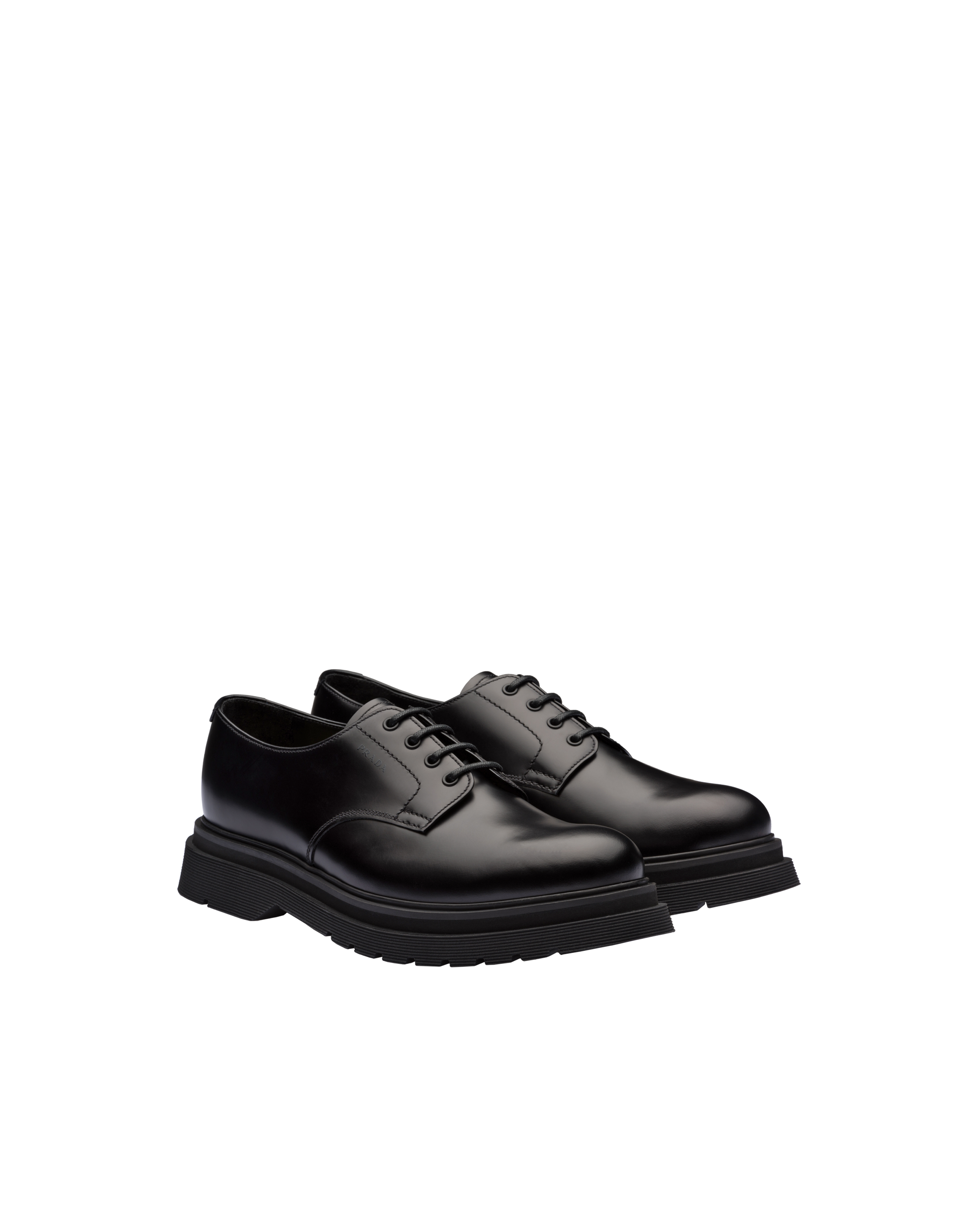 grey prada shoes