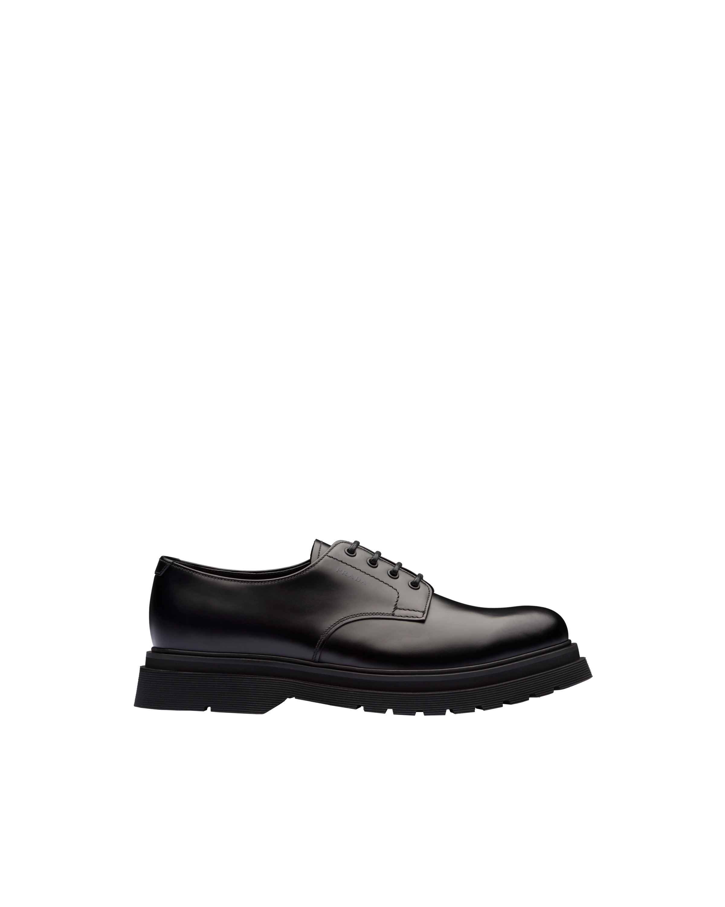 prada derby shoes womens