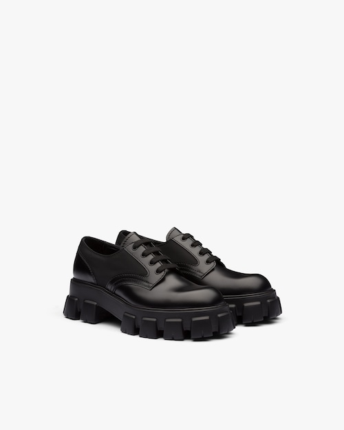 prada slip on shoes womens