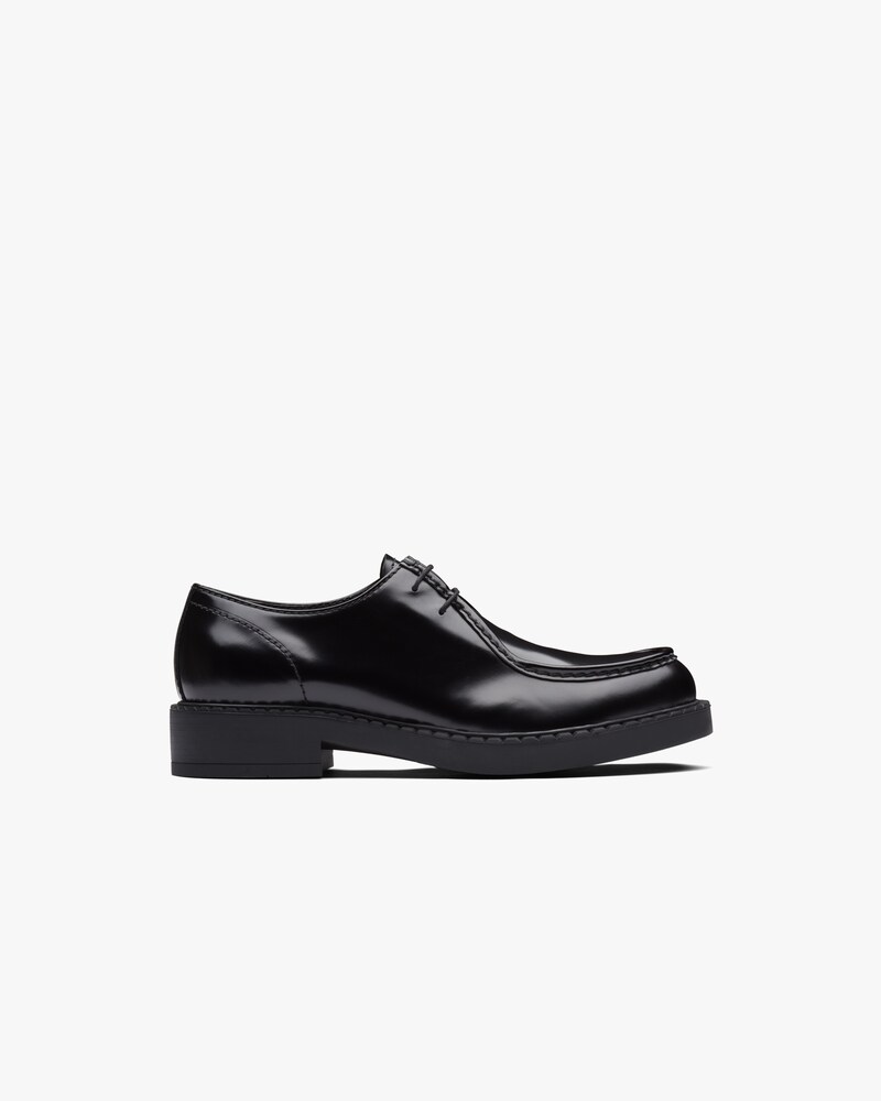 prada shiny shoes