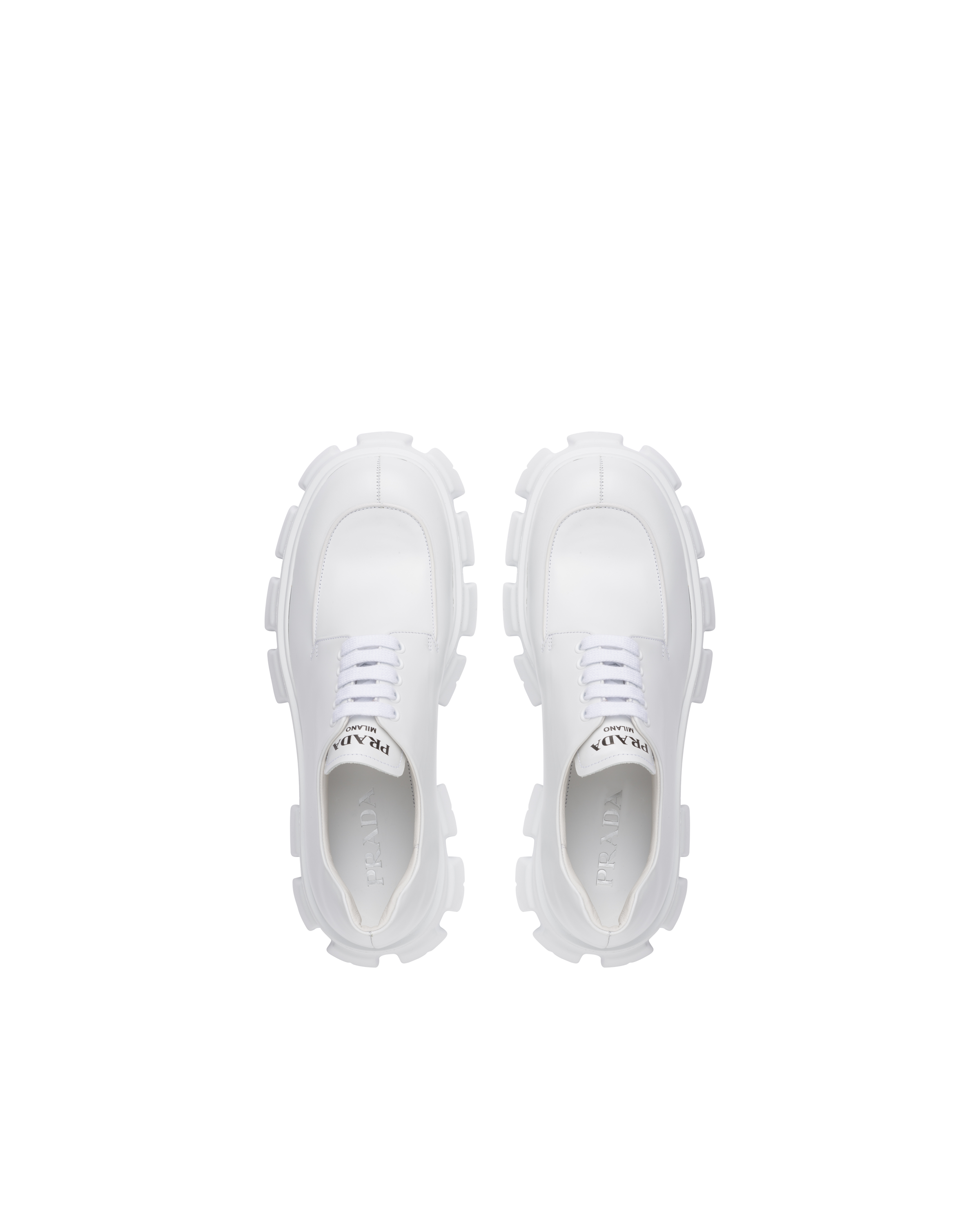 Prada monolith best sale white