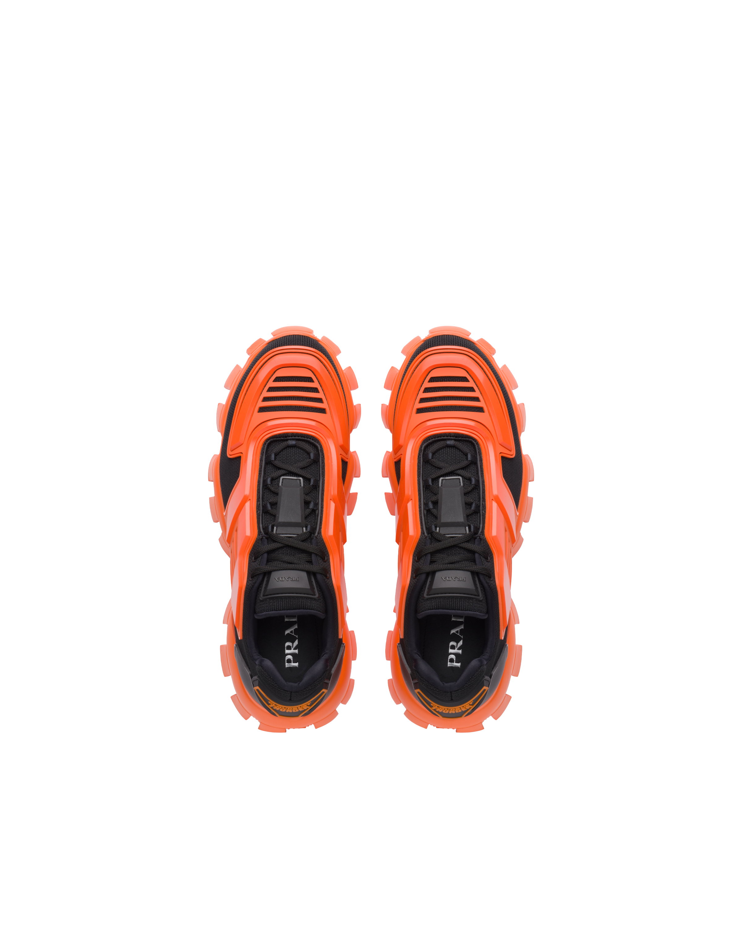 prada cloudbust black orange