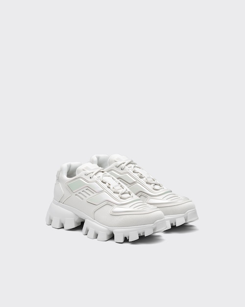 all white prada runners