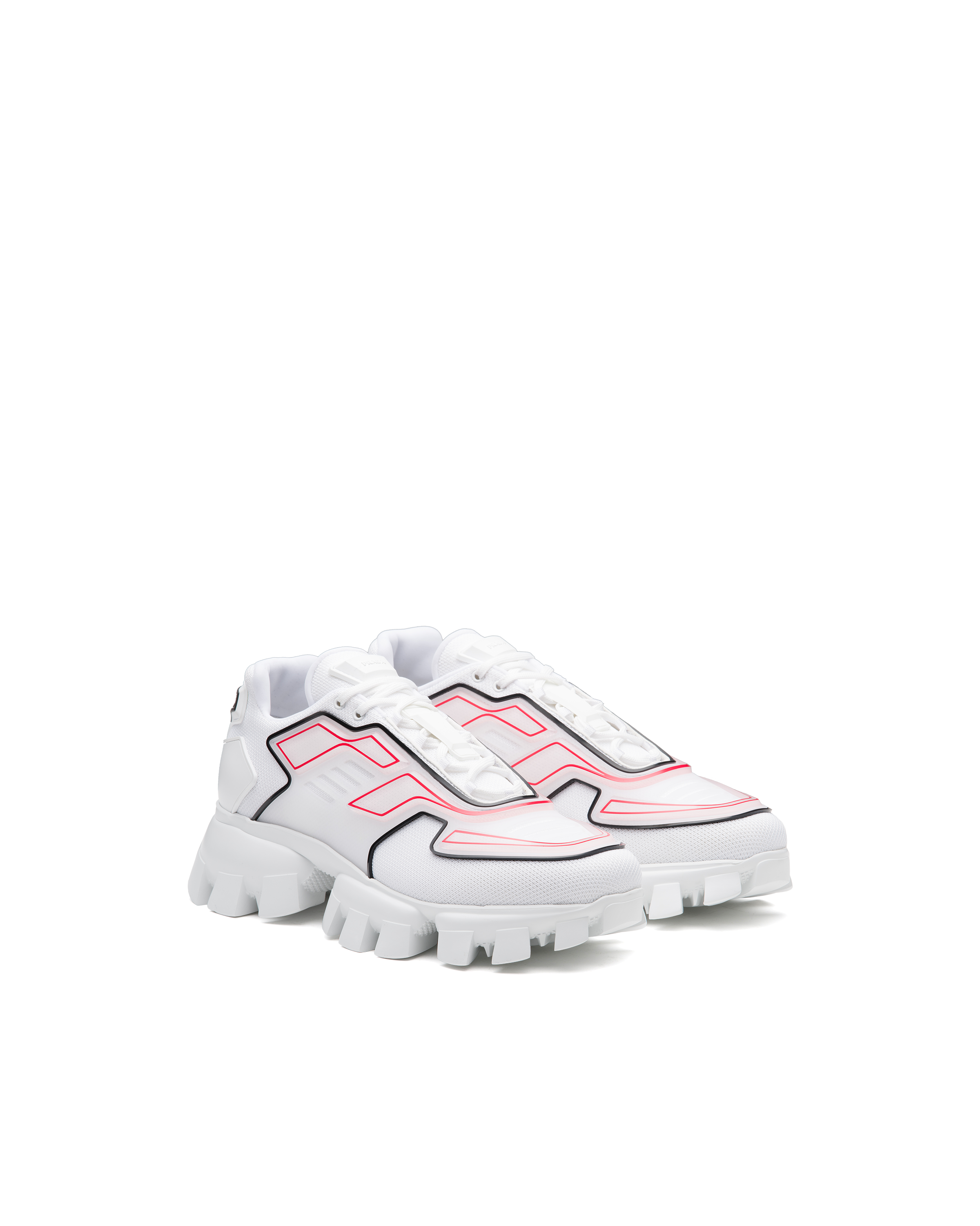 Prada Cloudbust Thunder Sneakers In White ModeSens