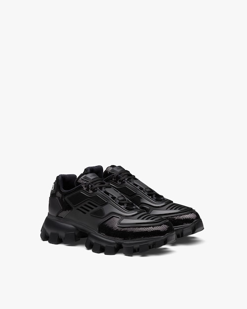 prada cloudbust black grey