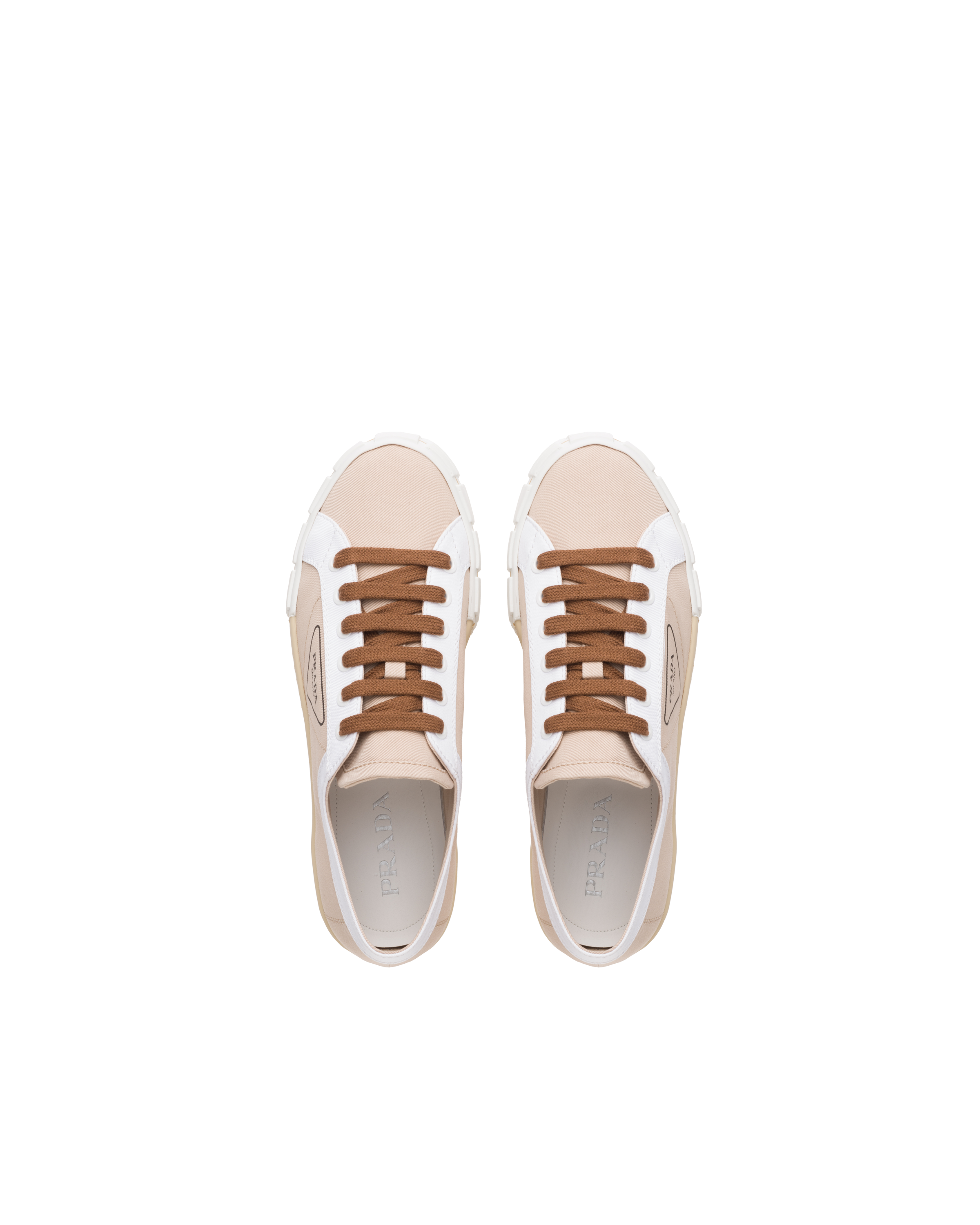 prada gabardine fabric sneakers