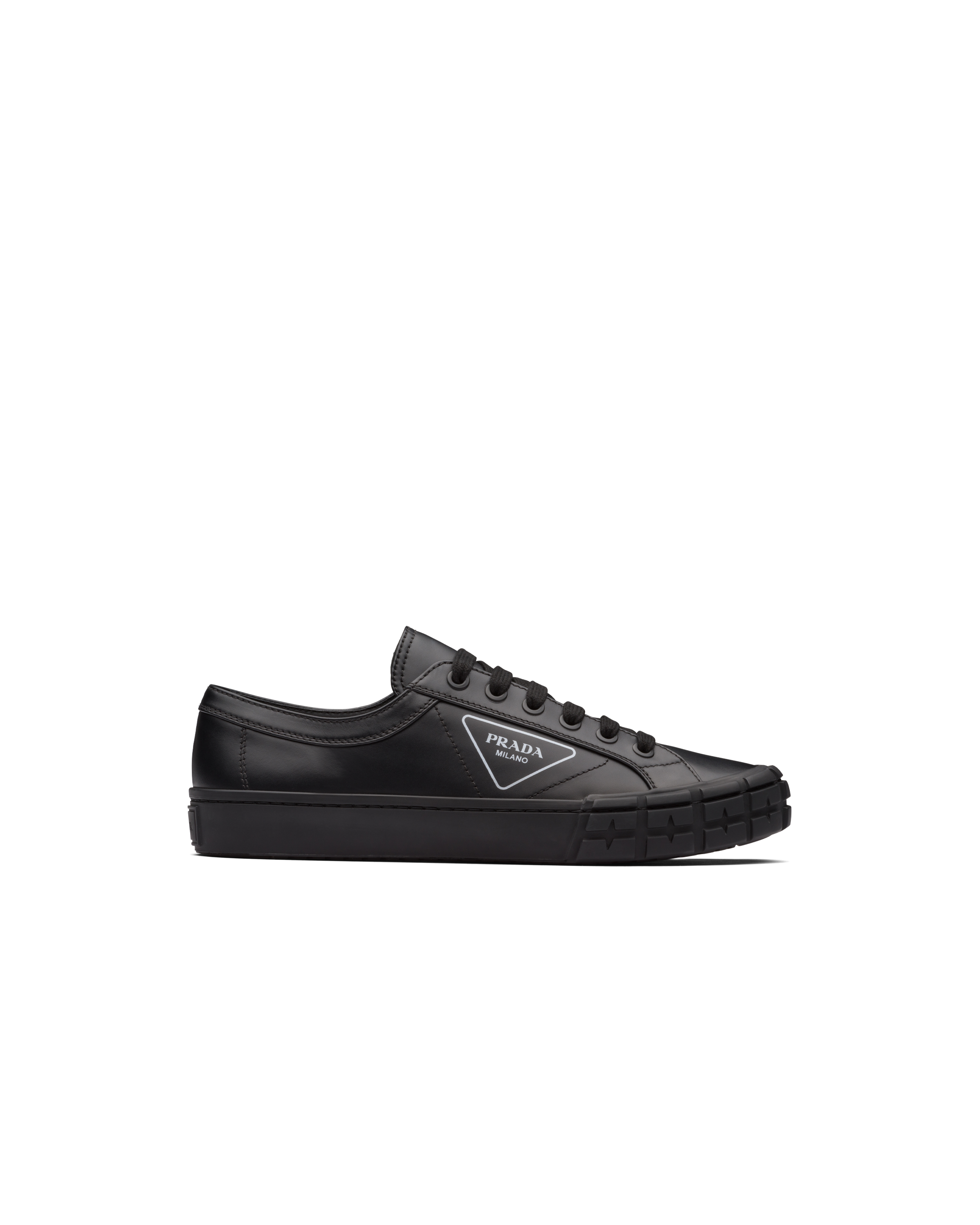Cassetta wheel leather sneakers Clearance