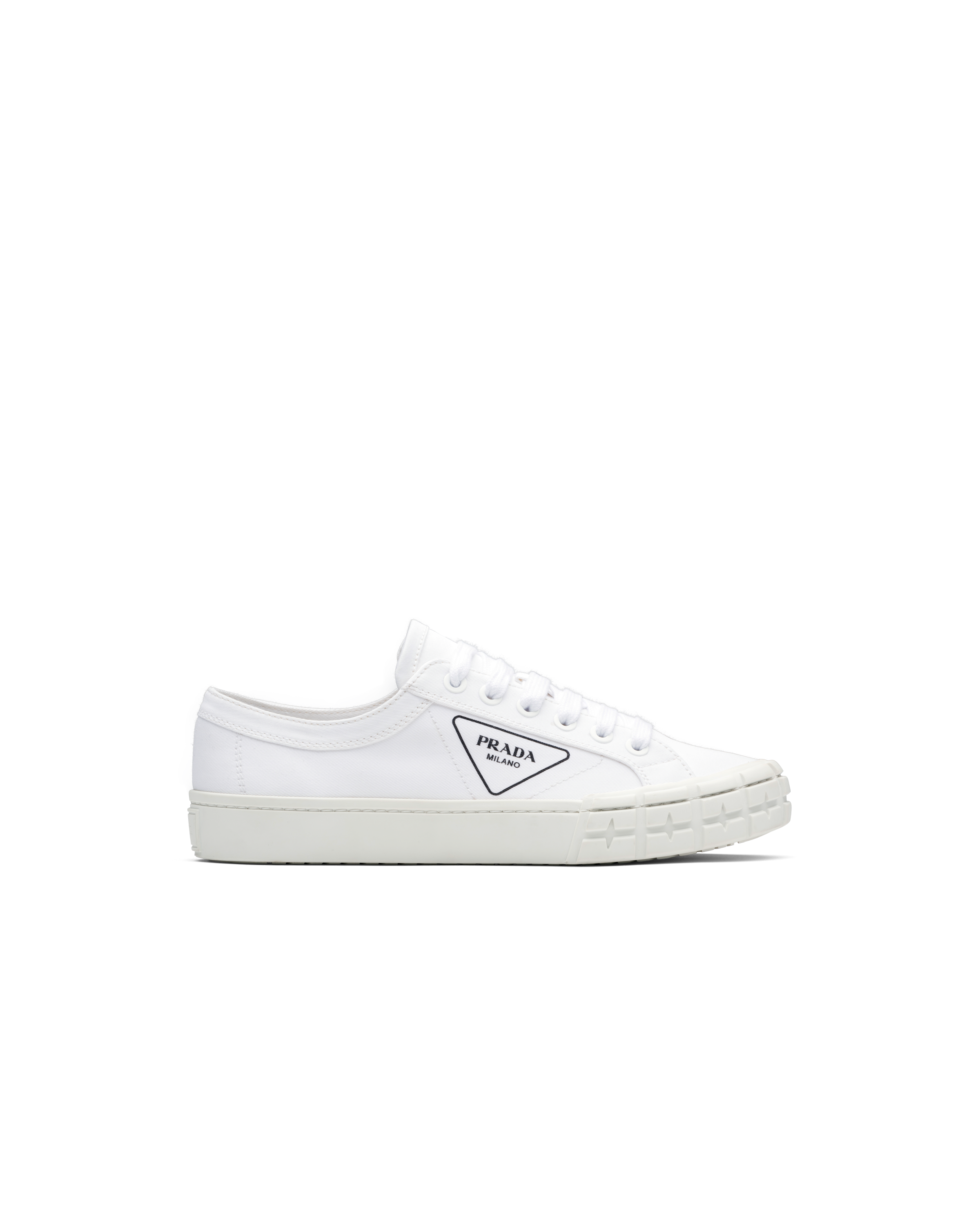 prada gabardine fabric sneakers
