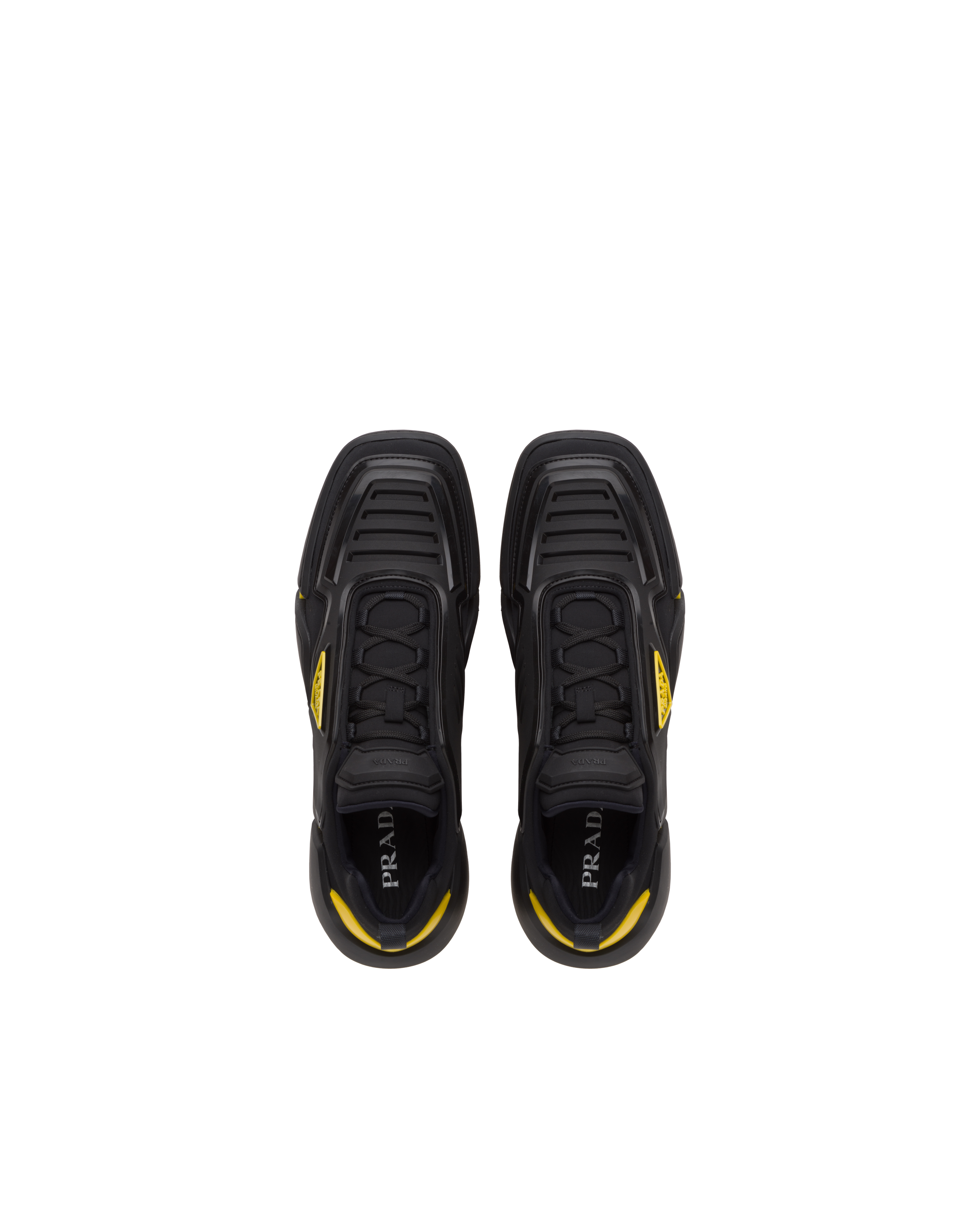 prada techno stretch sneakers