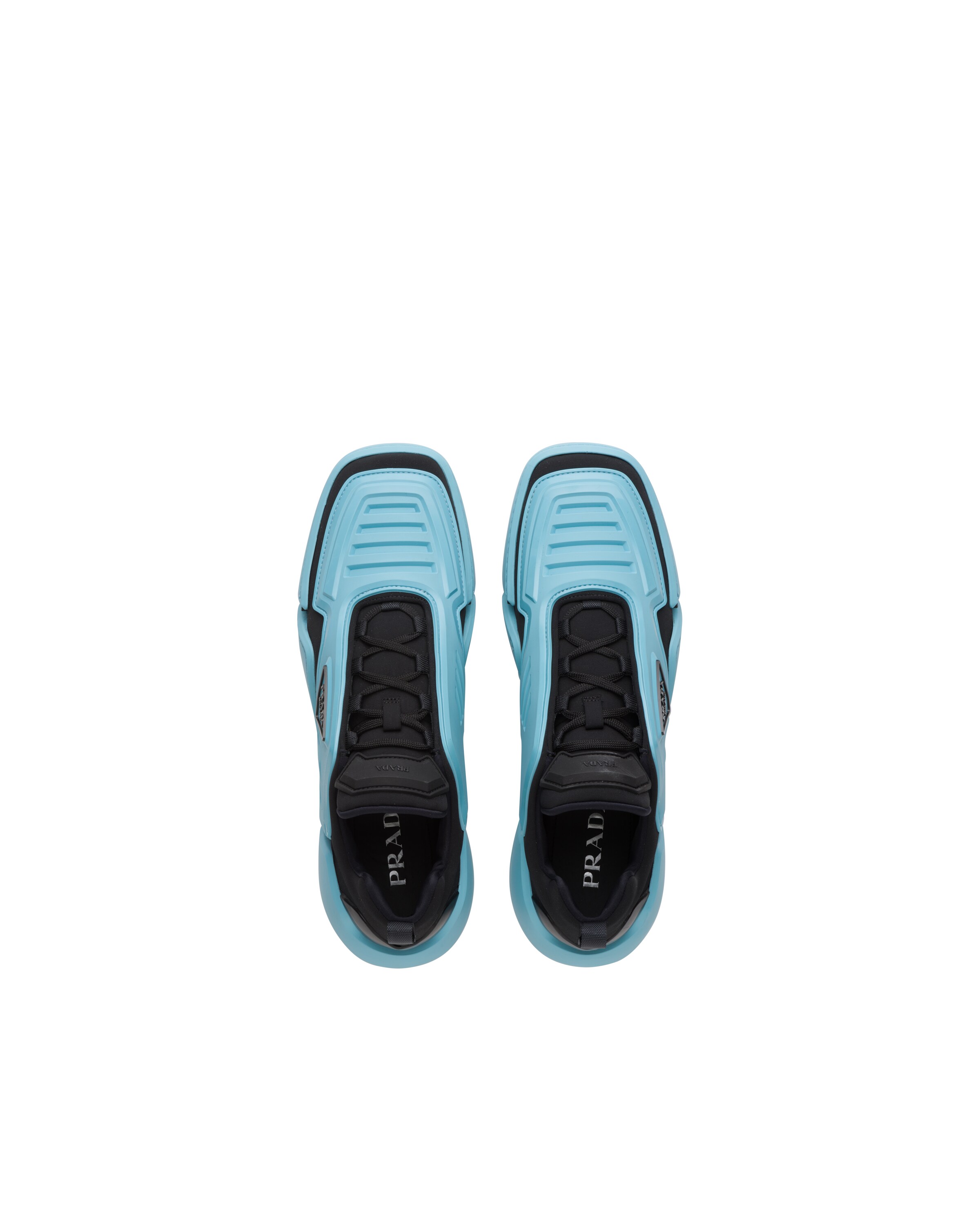 prada techno stretch fabric sneakers