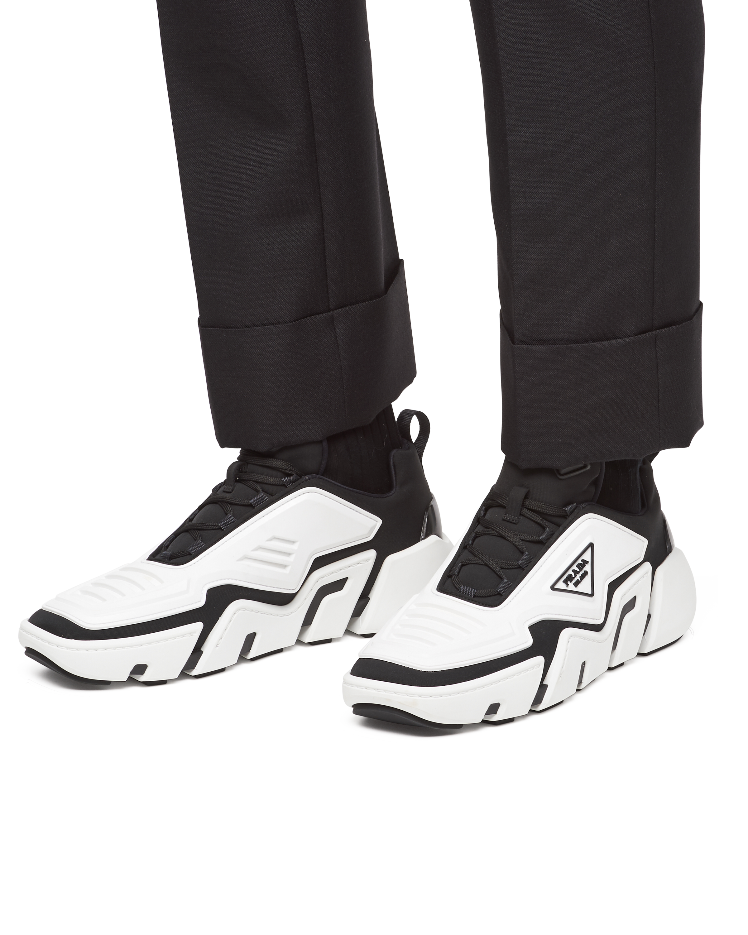 Acquiesce dome Putte Prada Techno Stretch Fabric Sneakers Sale Online, SAVE 30% - mpgc.net