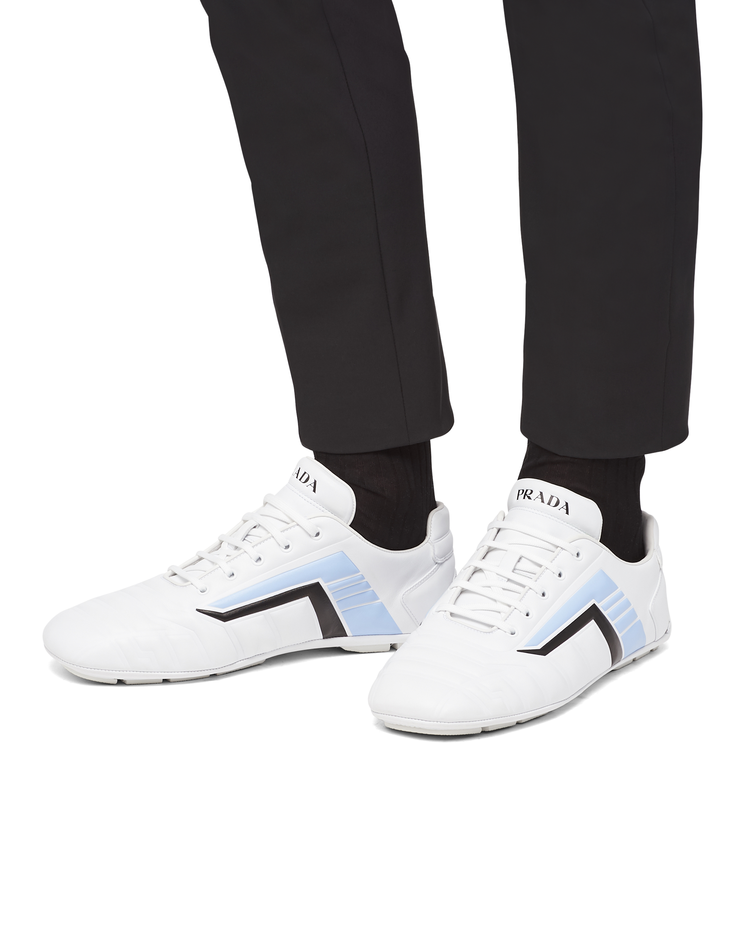 prada leather sneaker