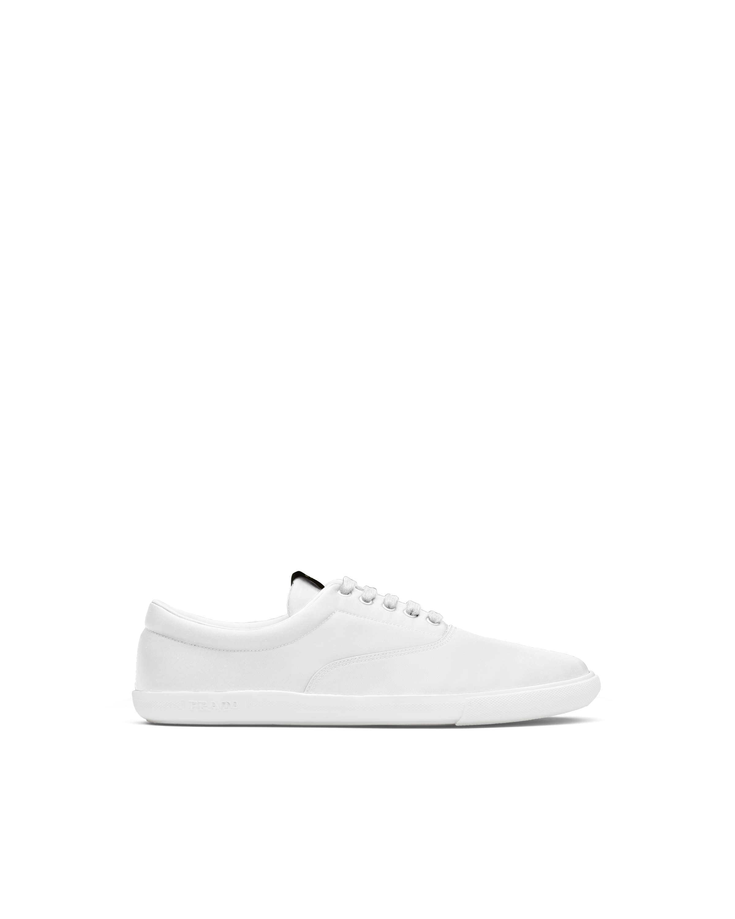 Prada nylon lace up sneakers Clearance