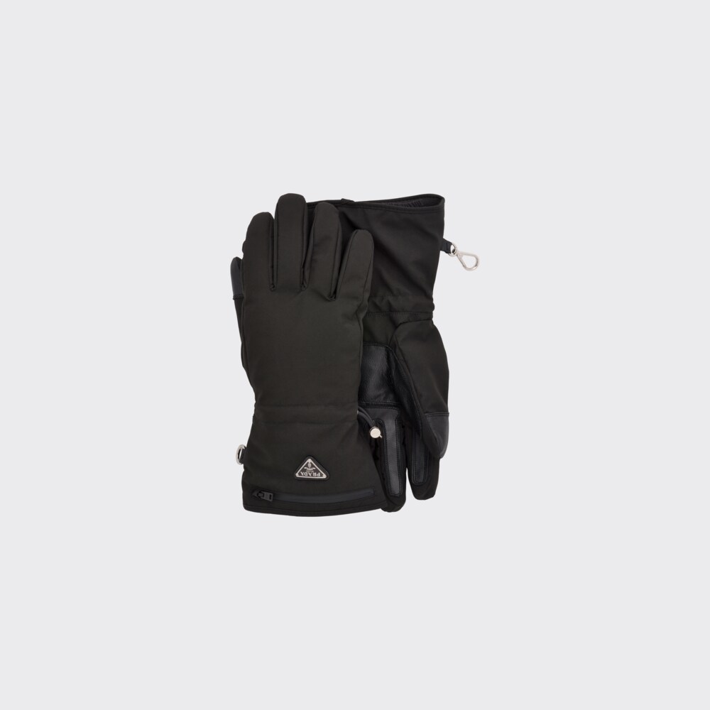 Prada Technical fabric gloves 1