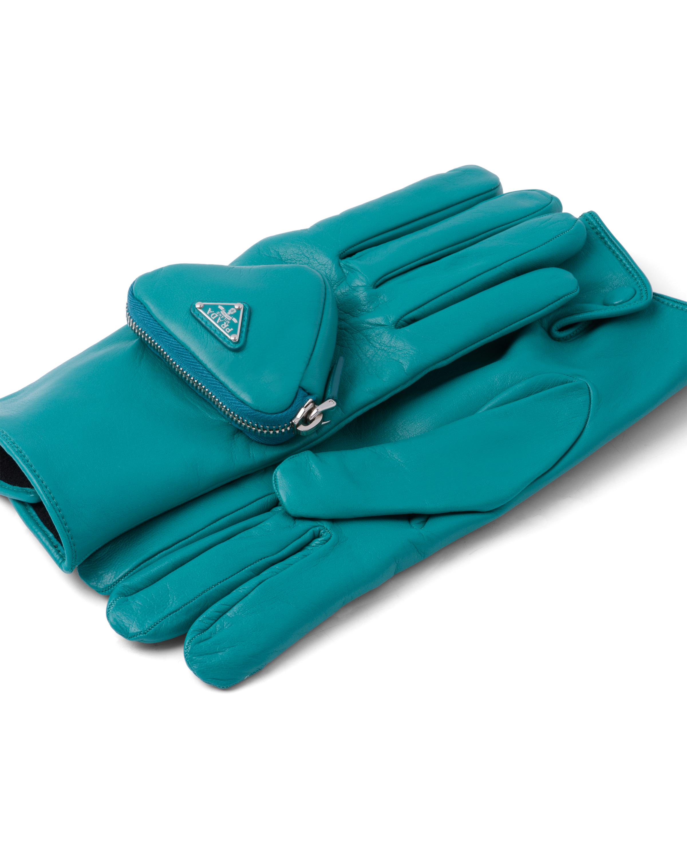 prada leather gloves