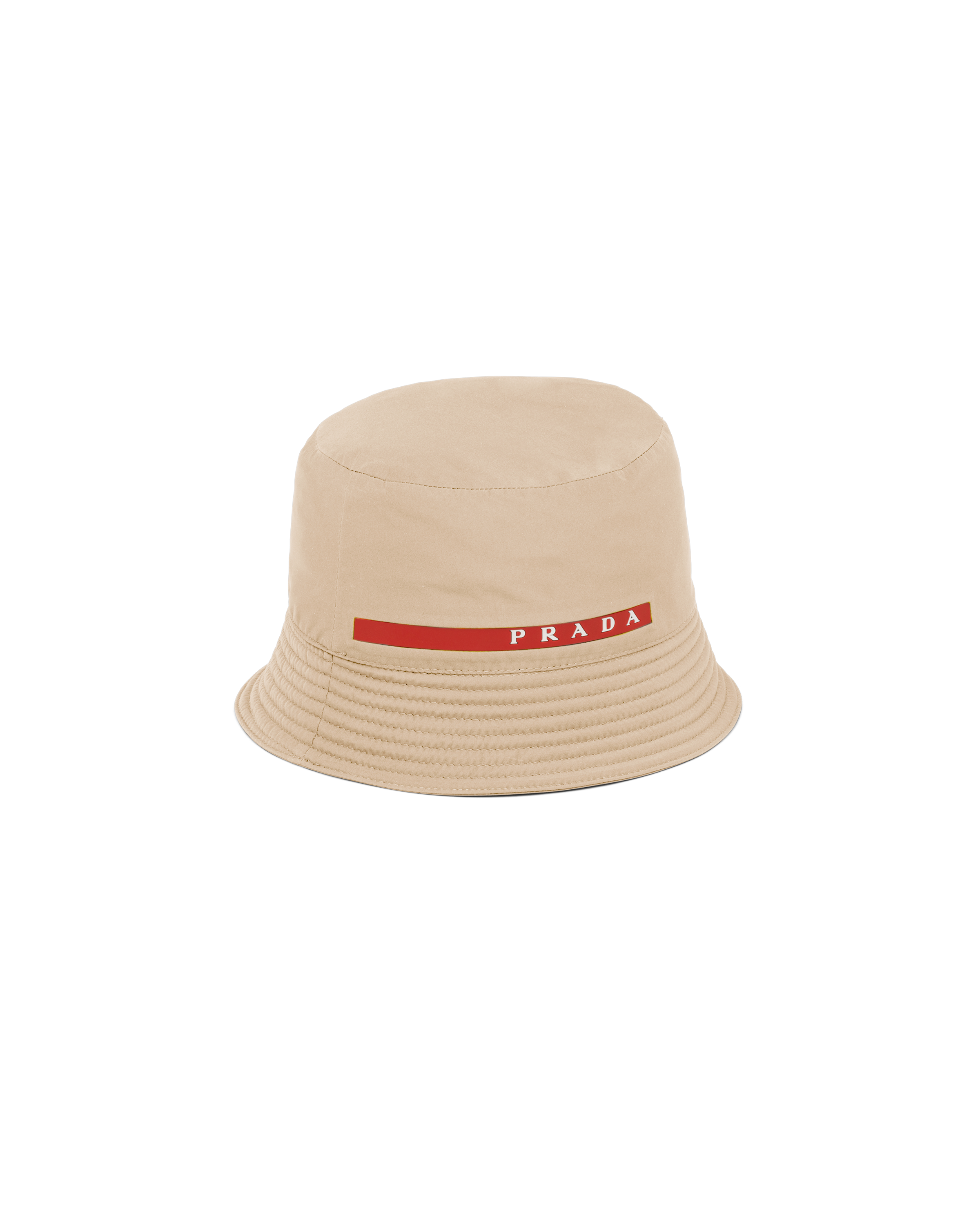 Prada bucket hat 2025 red